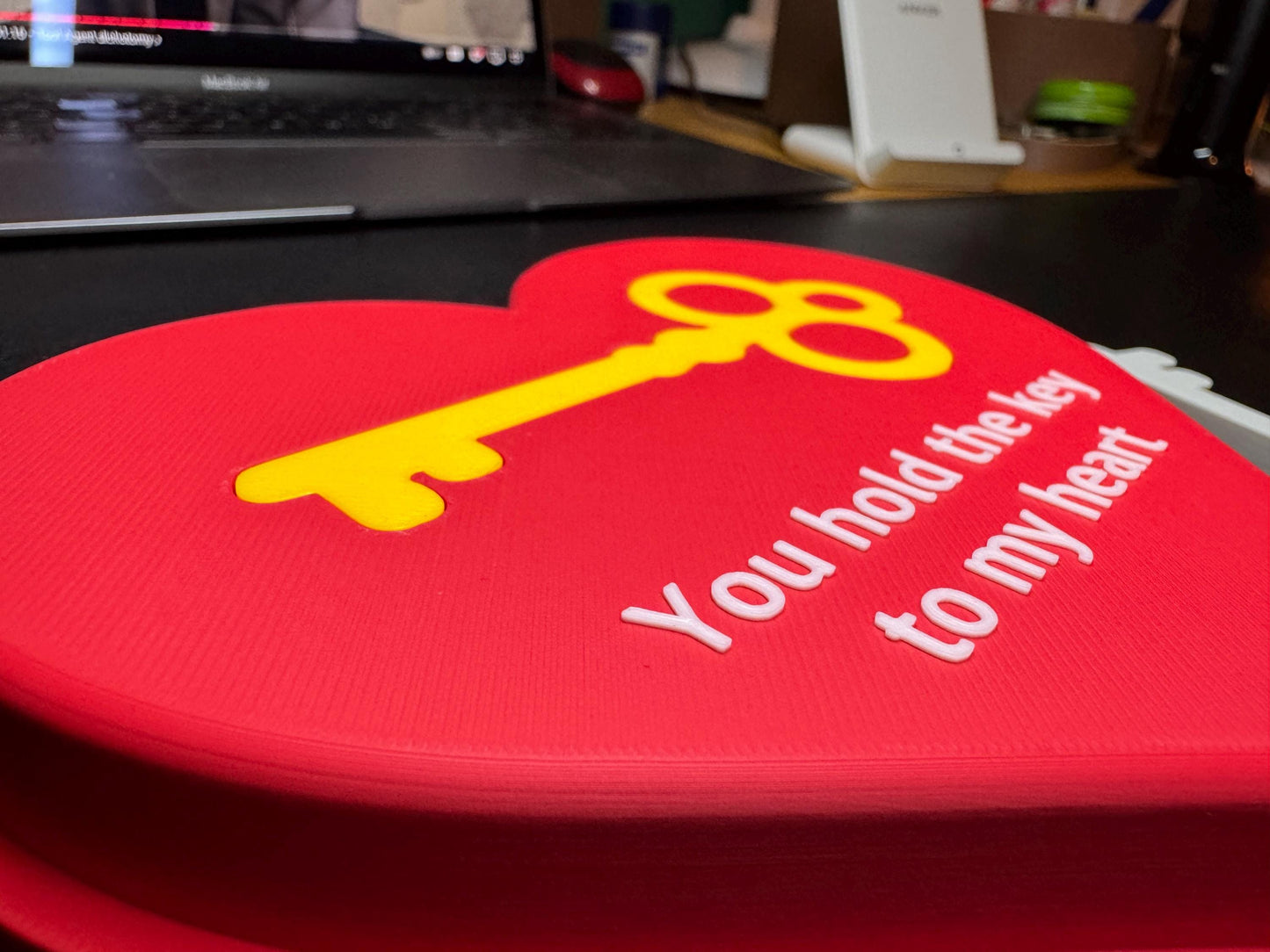 Love Heart with Key Gift | Christmas Valentine Proposal Gift