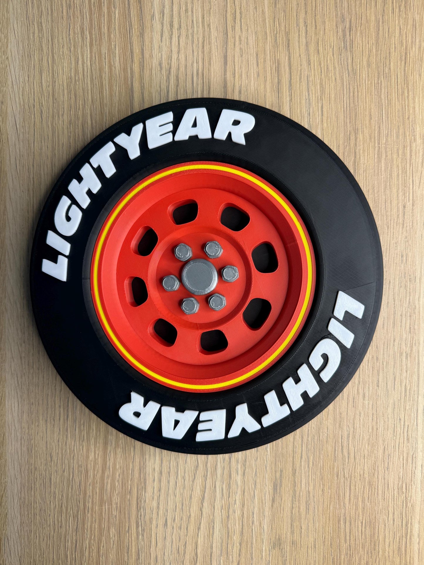 Tire Wall Decoration | 3D Realistic | Thick or Thin