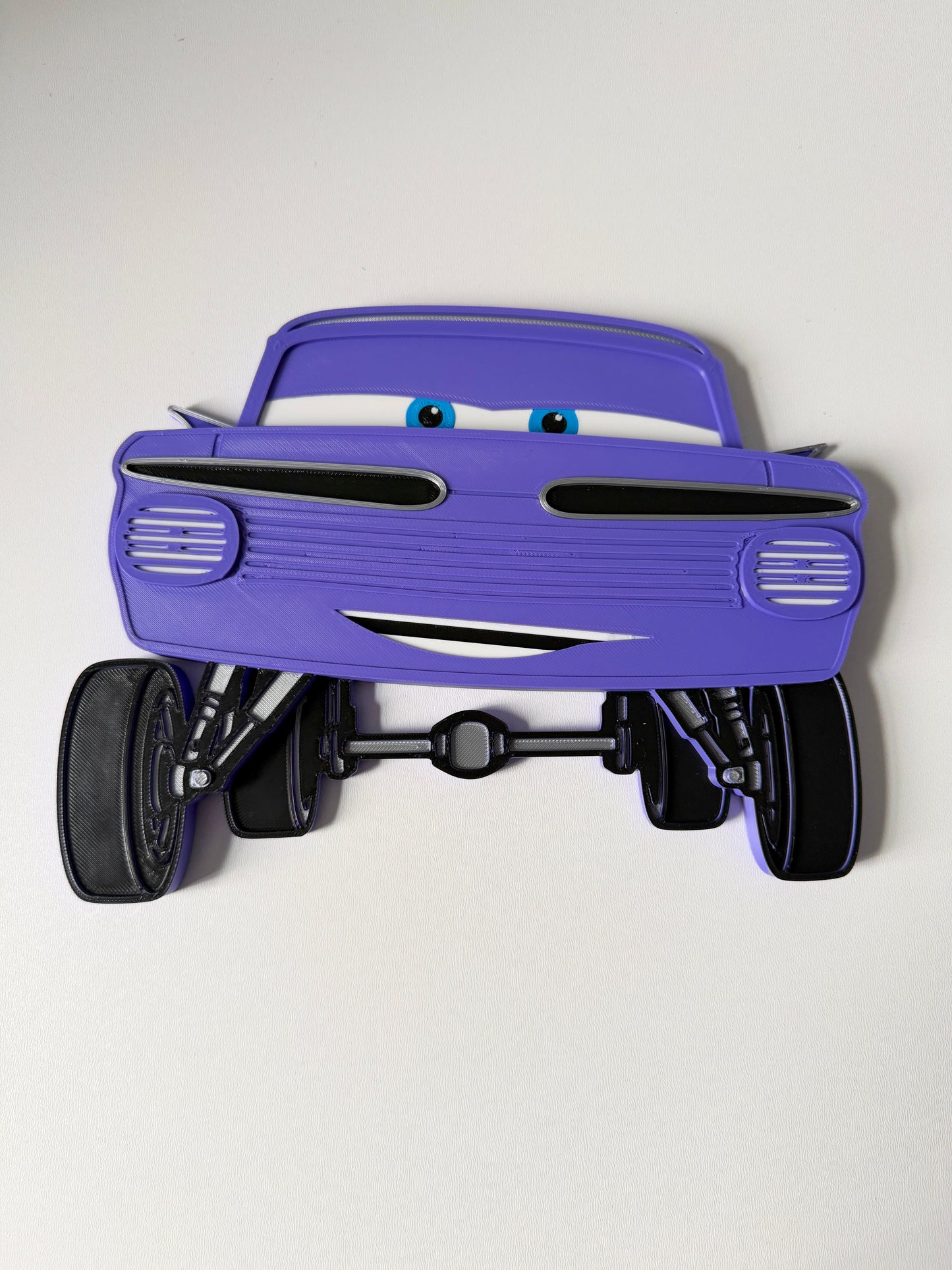 3D Style Car Characters Discount MULTIBUY Listing | Front View Large Wall Signs | Kids Bedroom Decor