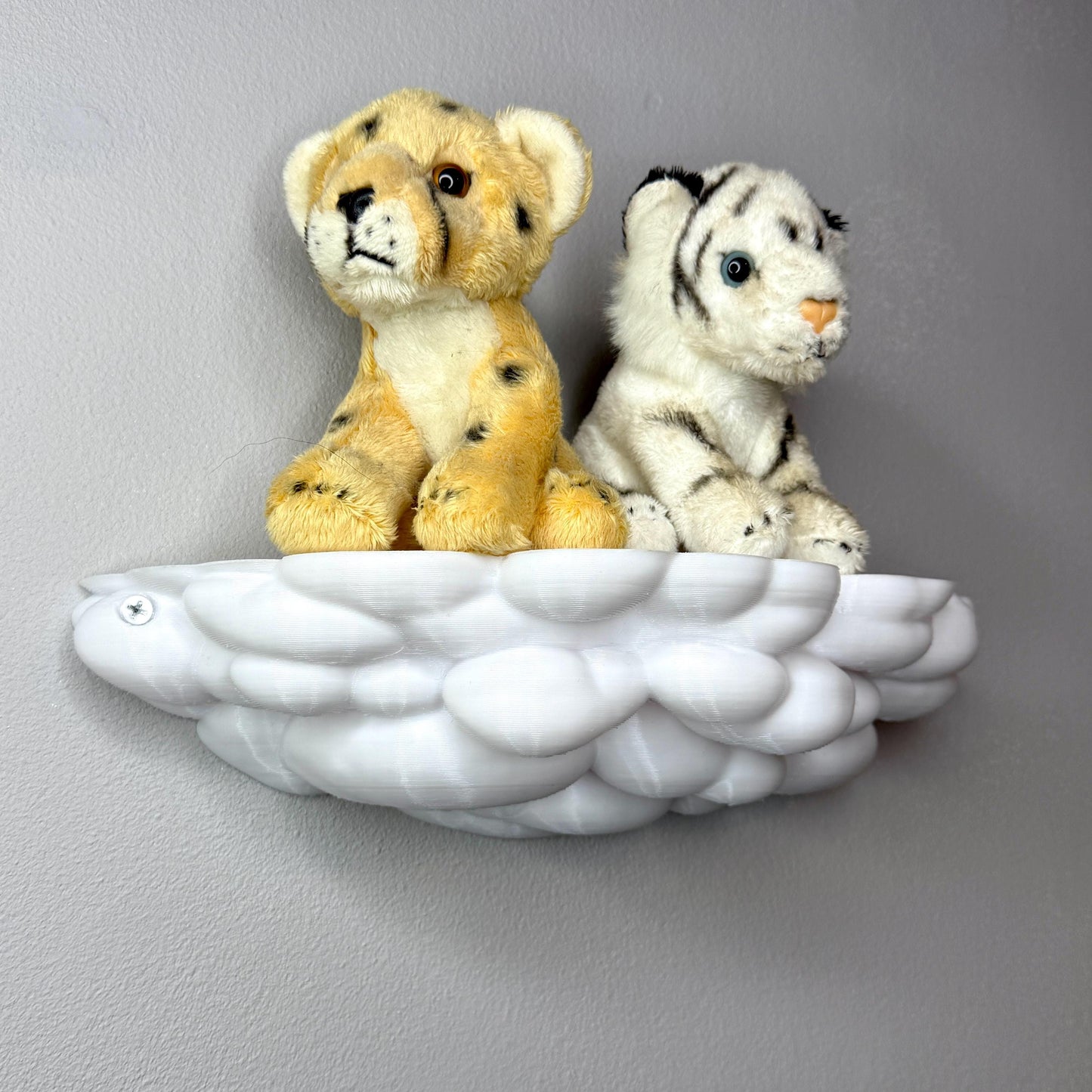 Cloud Shelves | 3D Printed Kids Bedroom Decor | Shelf Display 3 Sizes