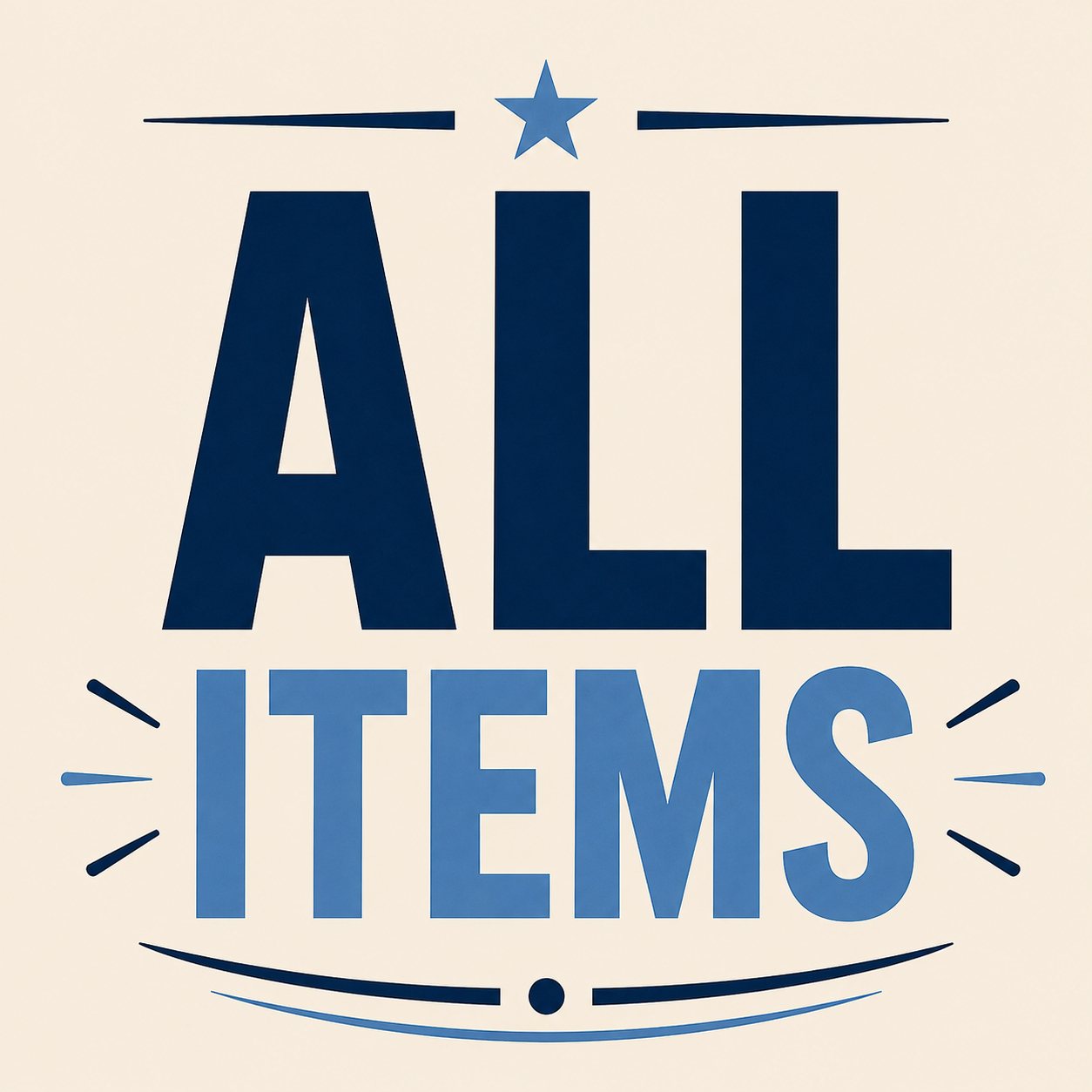 - All Items -