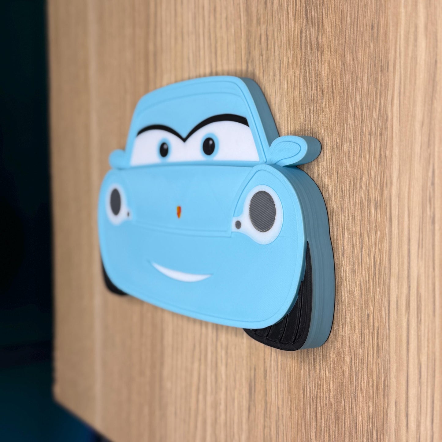 Sally 3D Front View Wall Sign  | Kids Bedroom Decor