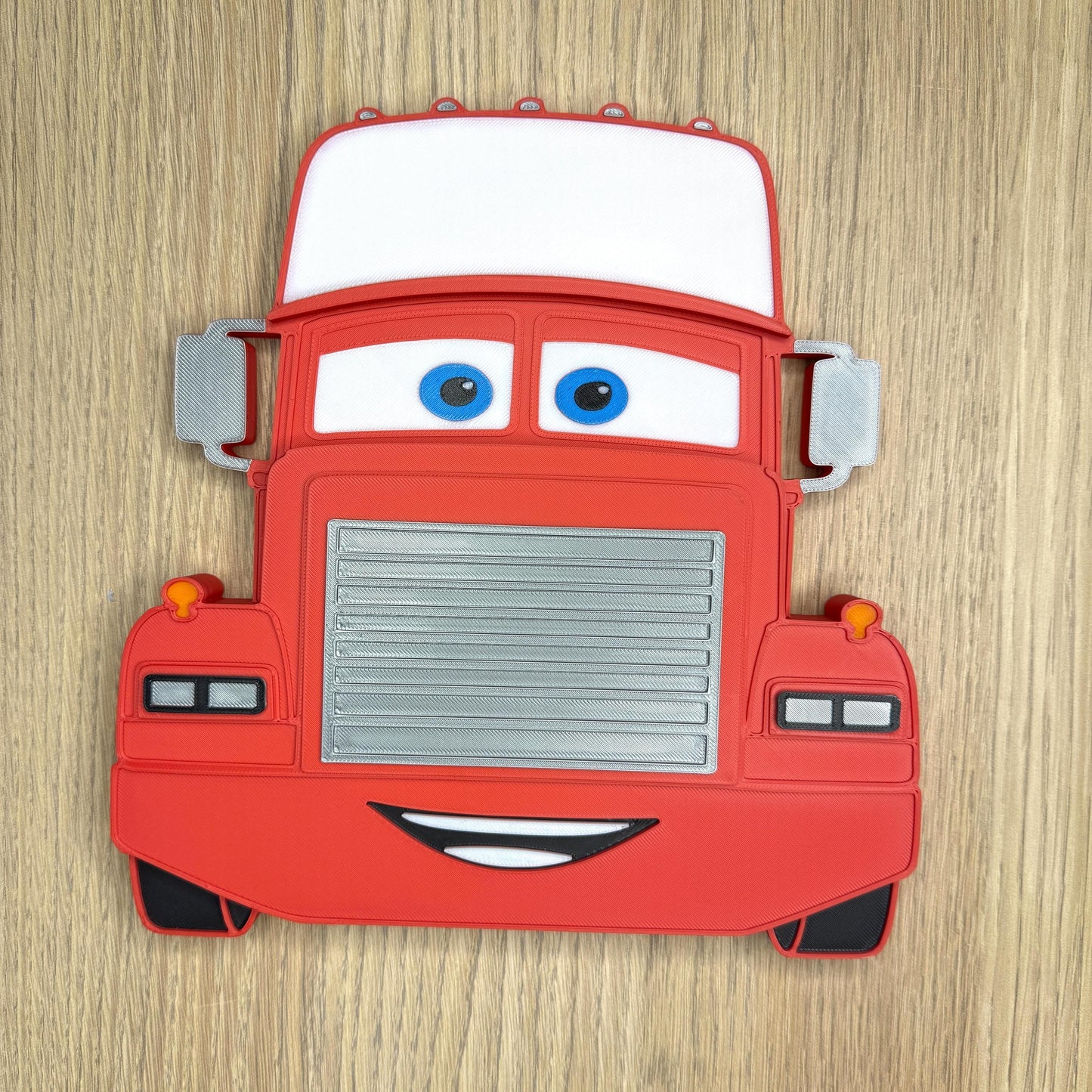 Mack 3D Front View Wall Sign | Kids Bedroom Decor