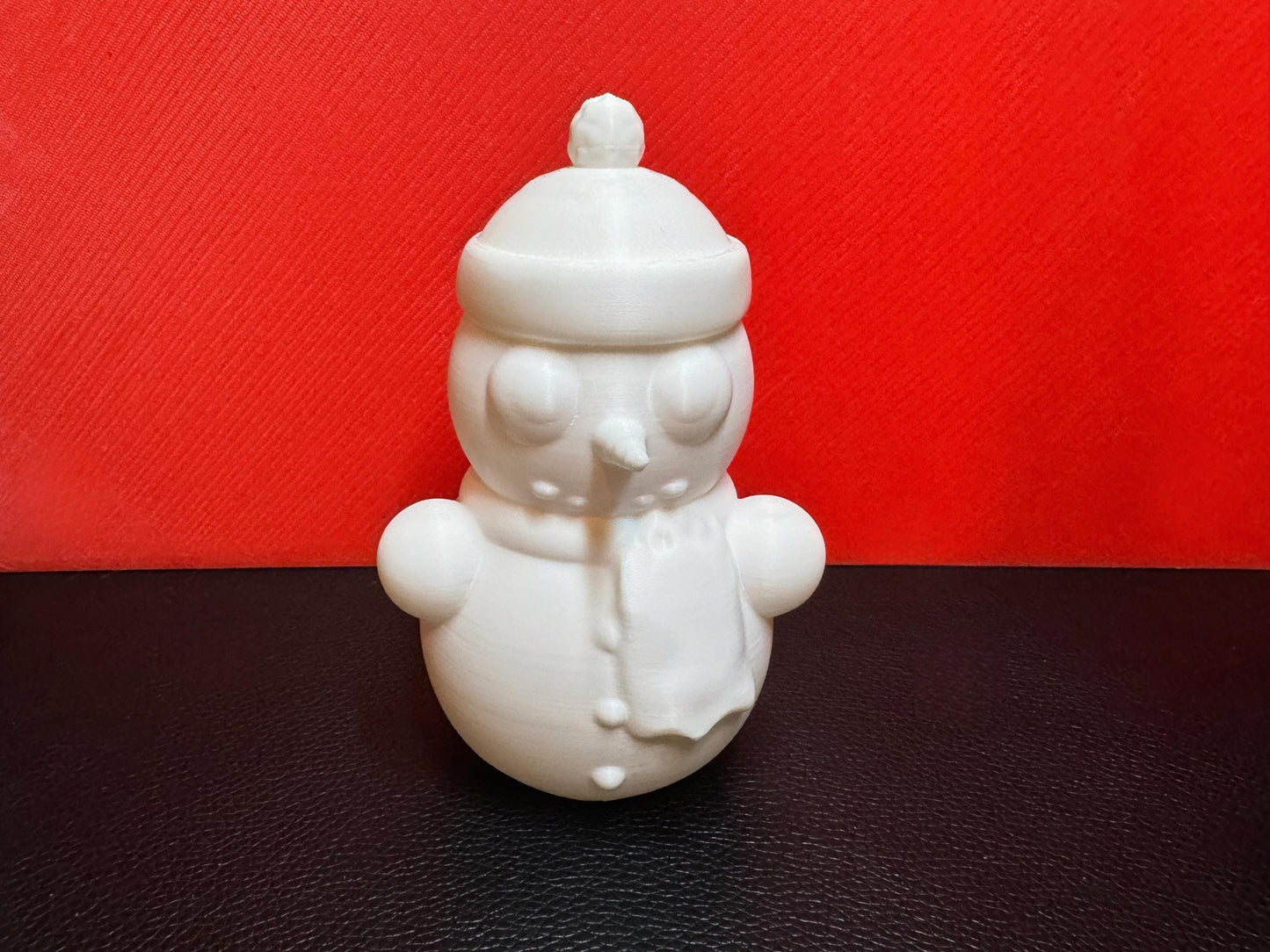 Cute Snowman LED Tealight Cover | Holder