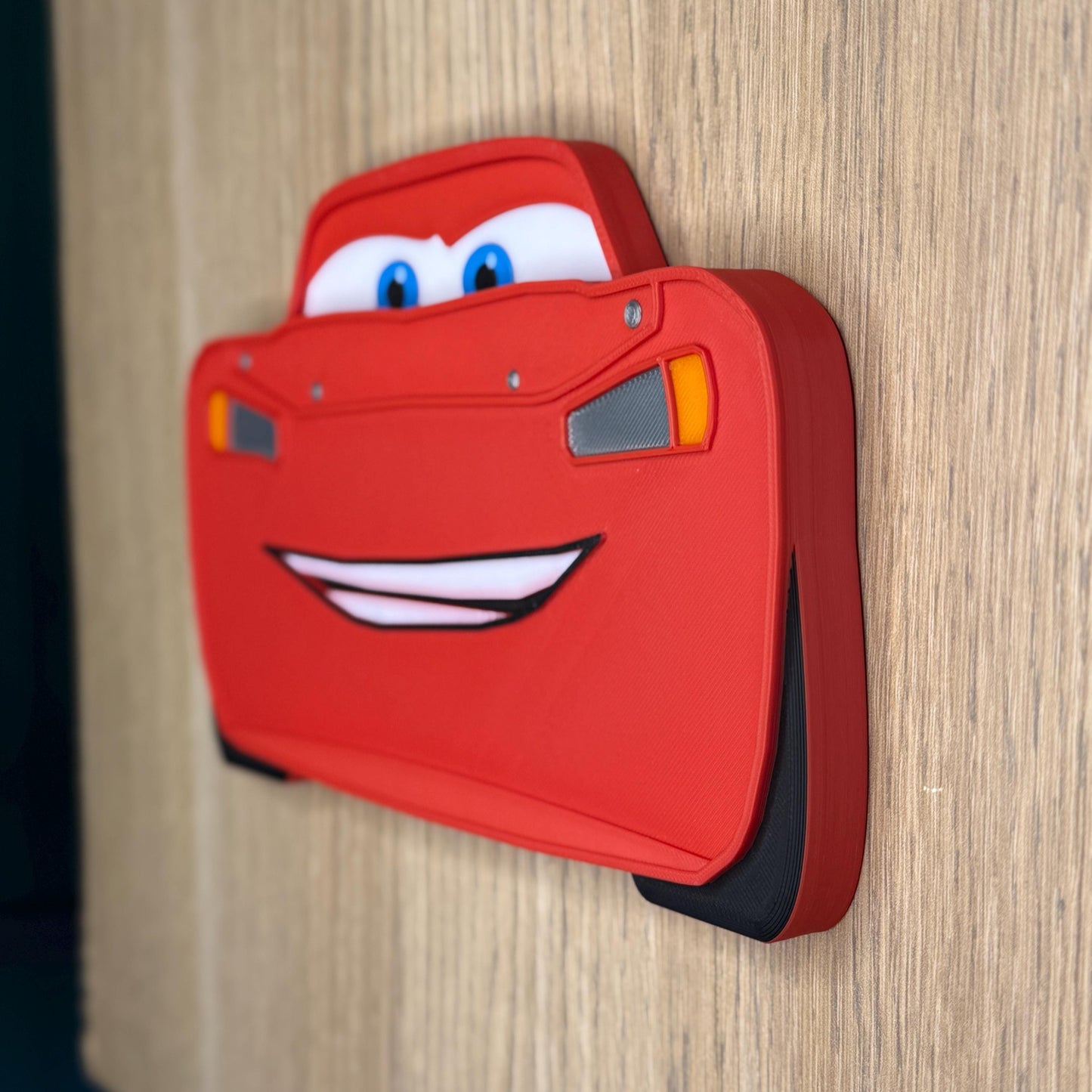 LMQ 3D Front View Wall Sign | Kids Bedroom Decor