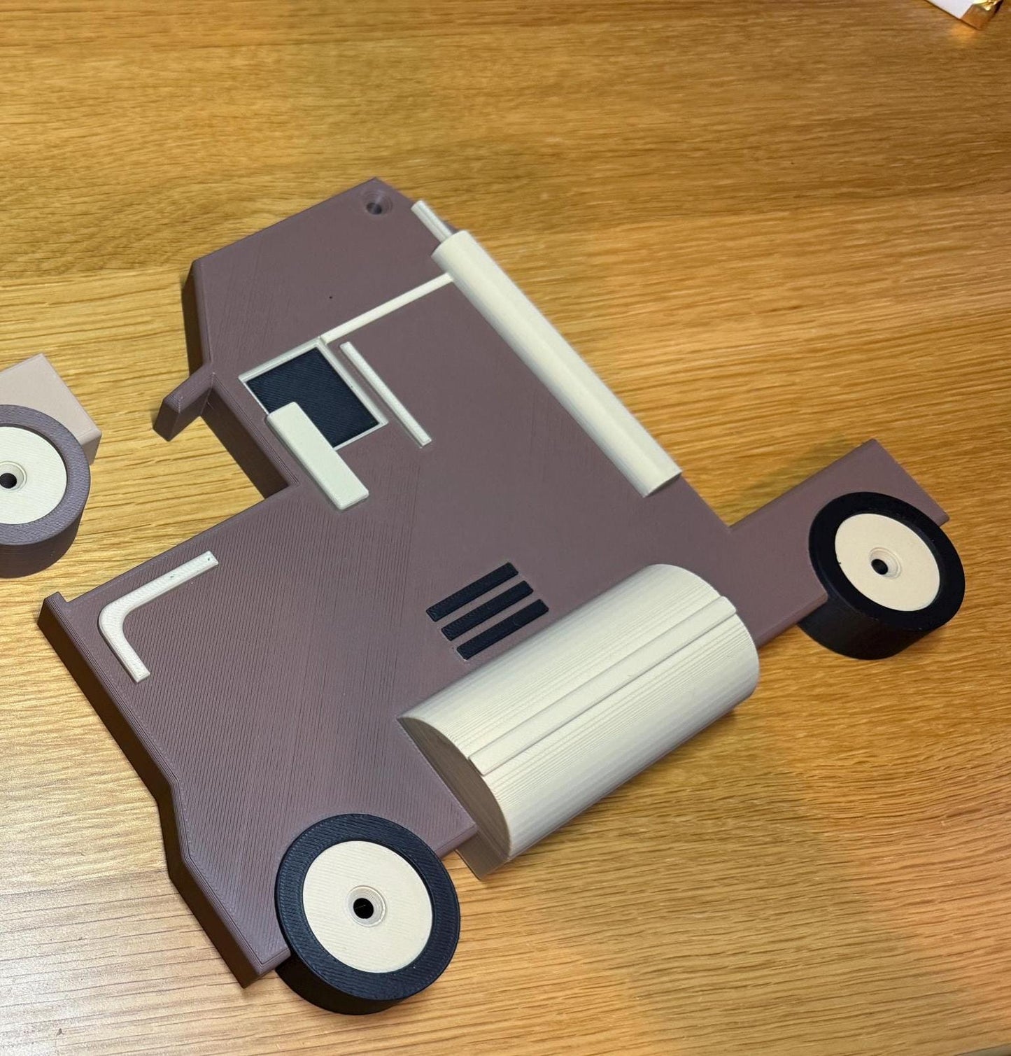 Truck & Wheels (NO SHELF) | Turn Any Shelf into A Truck | For Toy Car Storage Ideas | Wall Mounted