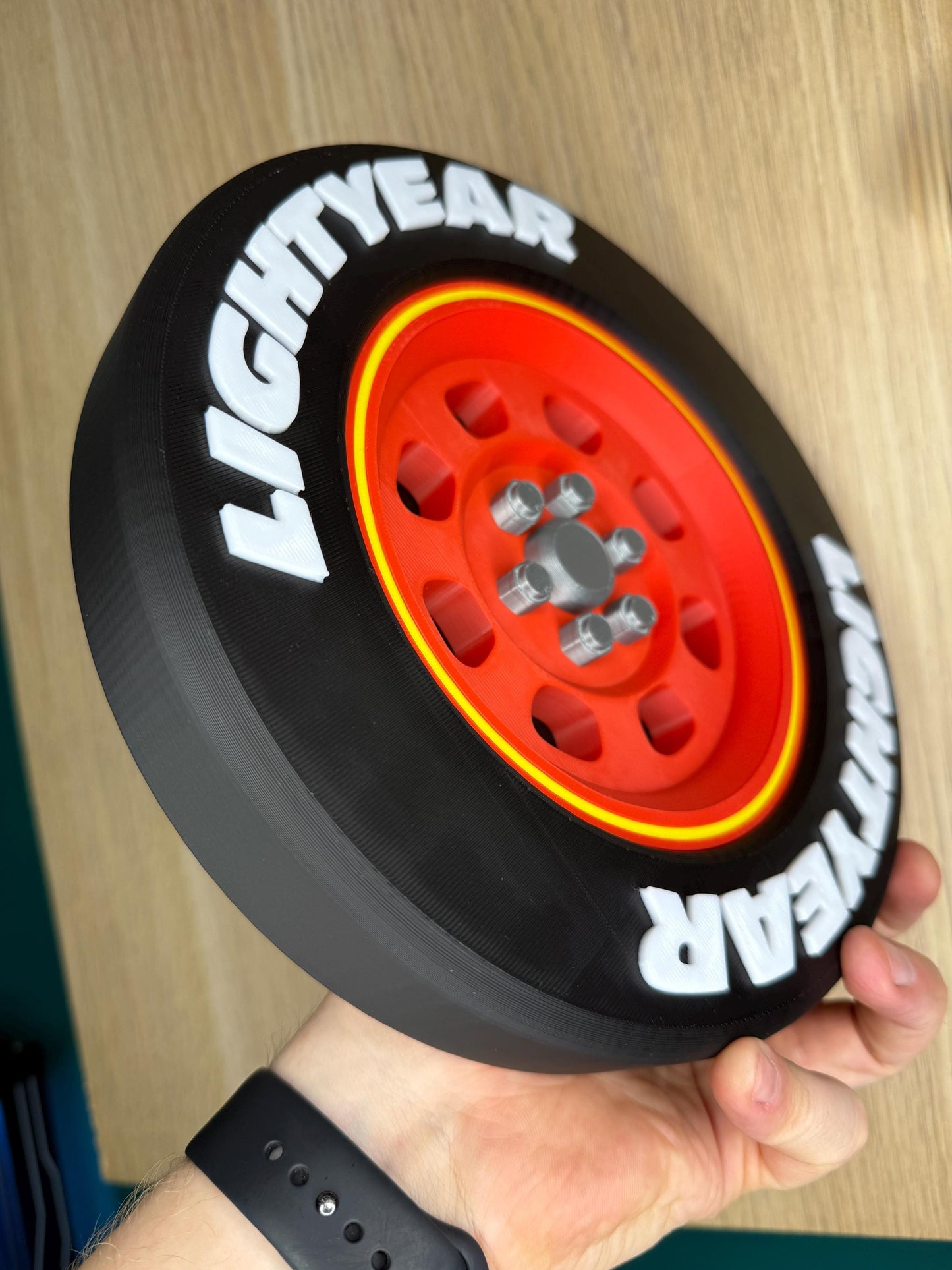 Tire Wall Decoration | 3D Realistic | Thick or Thin