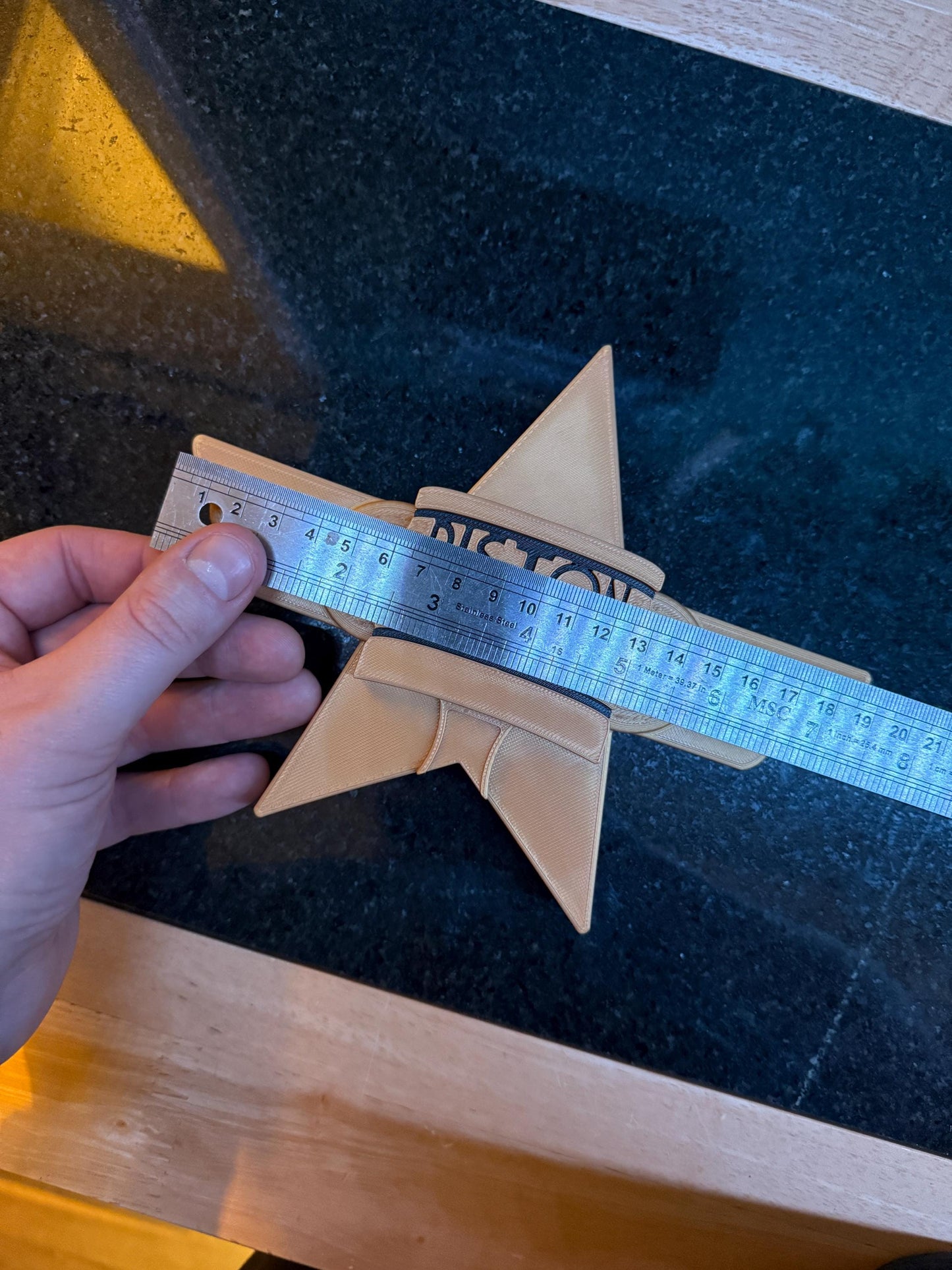 Piston Trophy Christmas Tree Topper Star Trophy
