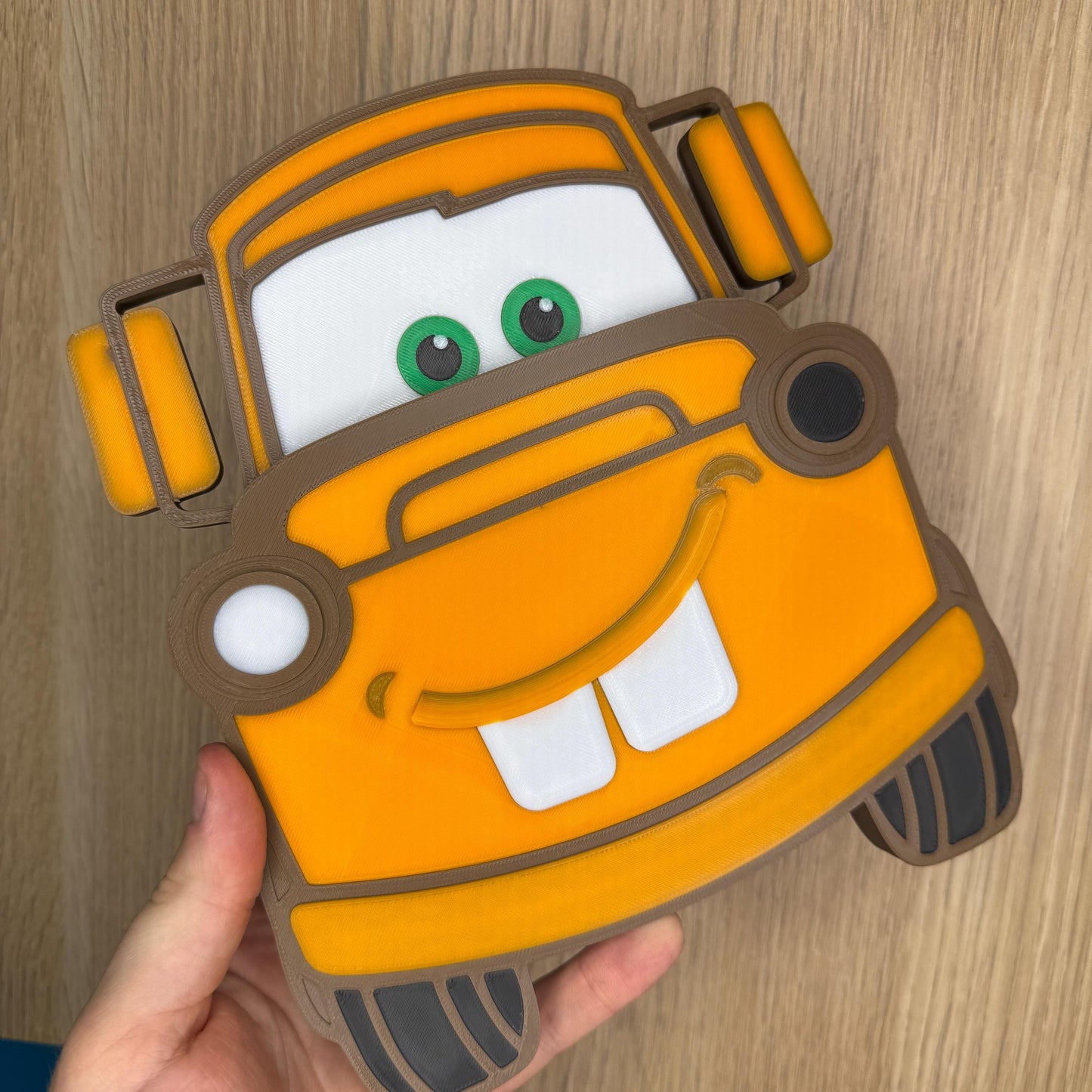 3D Style Car Characters Discount MULTIBUY Listing | Front View Large Wall Signs | Kids Bedroom Decor