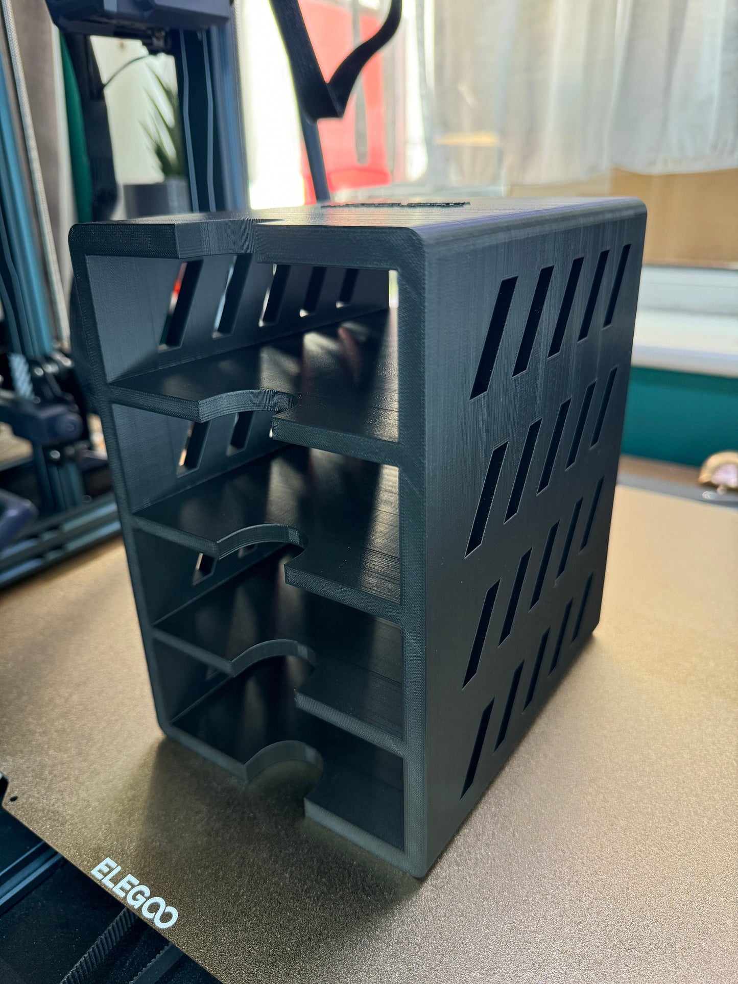 Personalised Display Shelf Unit for Seagate 8TB Expansion Hard Drive | Storage Rack Stand Caddy