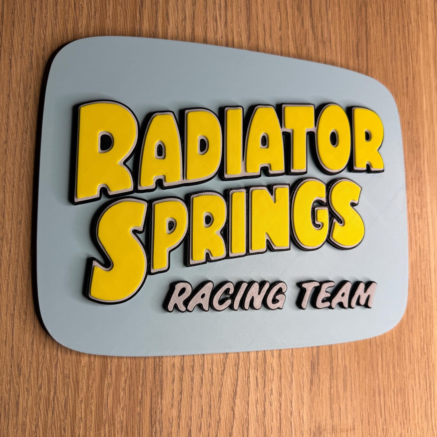 Racing Team Sign | Kids Bedroom Decor
