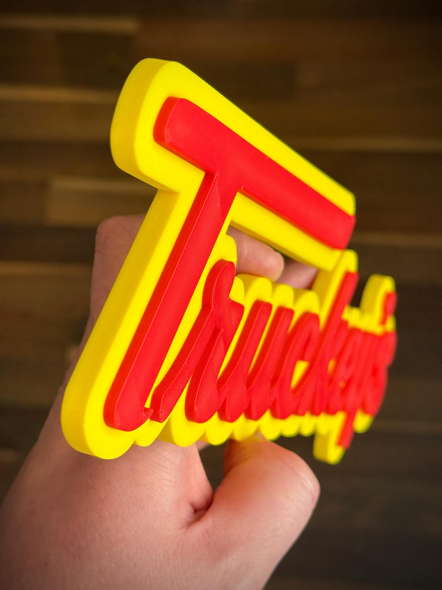 Truck 3D Wall Sign | Kids Bedroom Decor