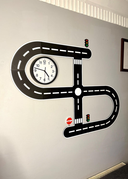 Build Your Own Road Wall Art | Modular 3D Printed | Kids Bedroom Decor