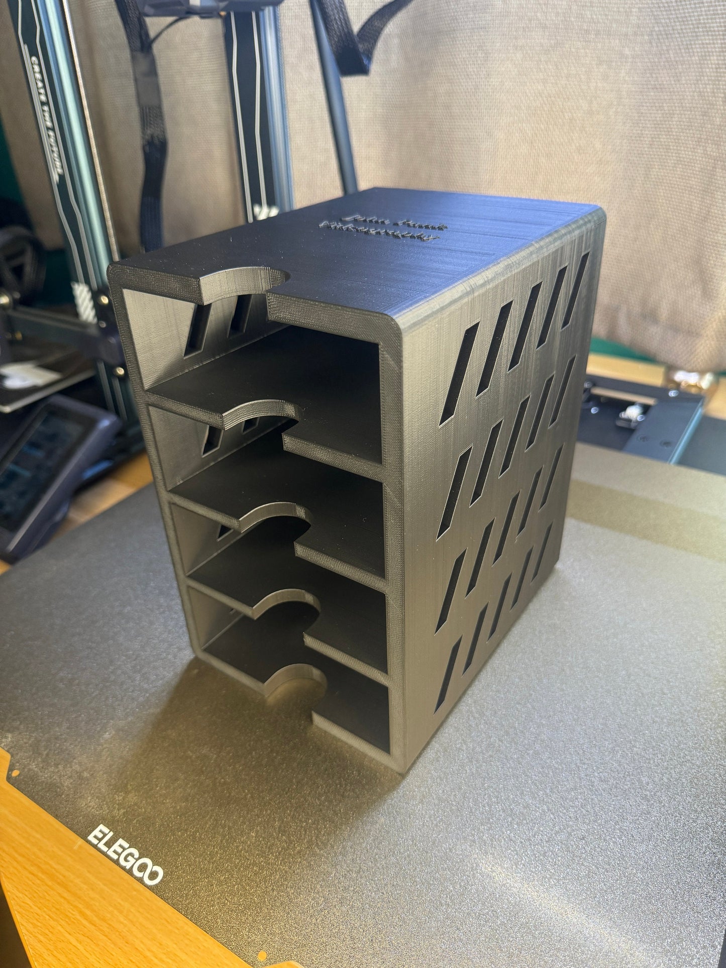 Personalised Display Shelf Unit for Seagate 8TB Expansion Hard Drive | Storage Rack Stand Caddy