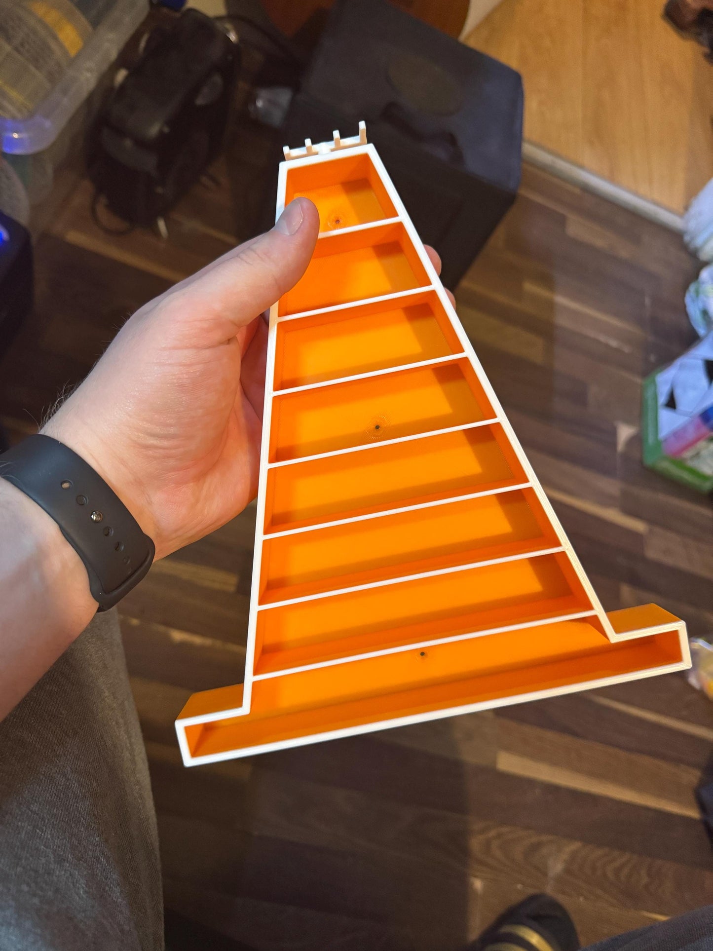 Mini Cone Motel | Shelf For Miniature Toy Cars