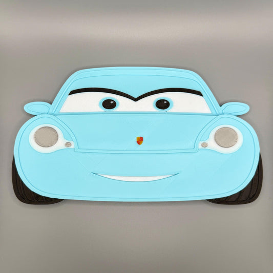 Sally 3D Front View Wall Sign | Kids Bedroom Wall Decor | 3D Printed