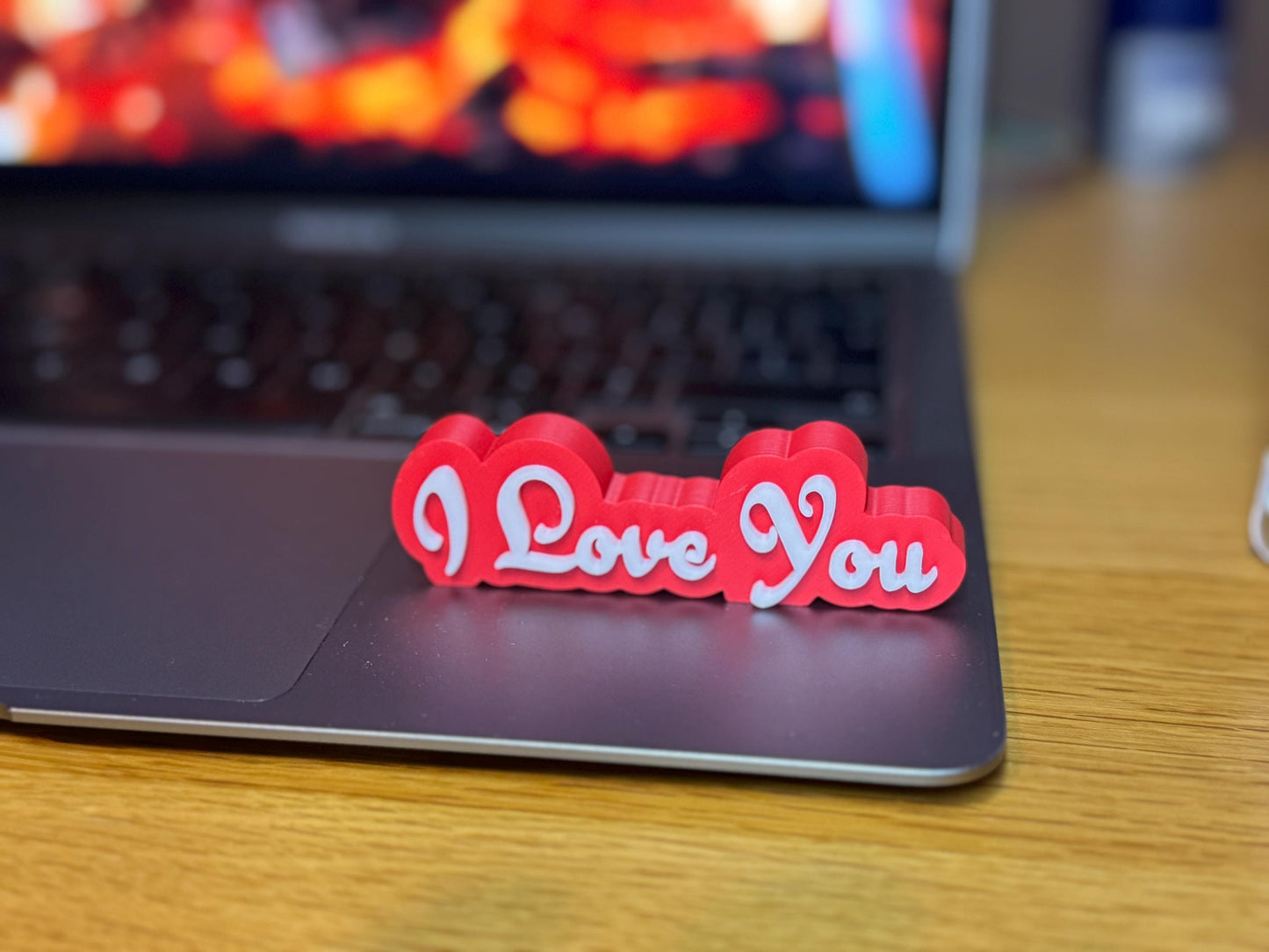I Love You Sign Valentine's Day Gift | Romantic Love Decor | Anniversary or Bedroom Decoration | 3 Sizes Available