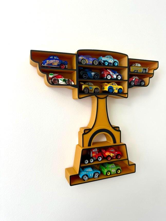 Mini Piston Trophy Shelf | Mini Shelf For Miniature Toy Cars