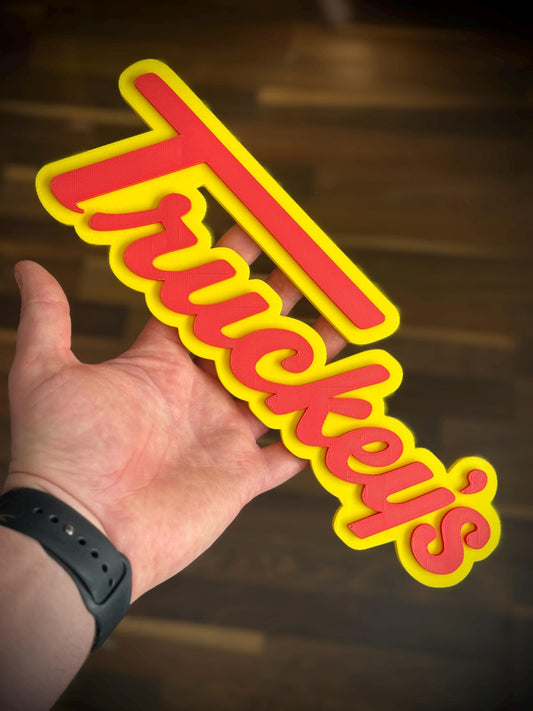 Truck 3D Wall Sign | Kids Bedroom Decor