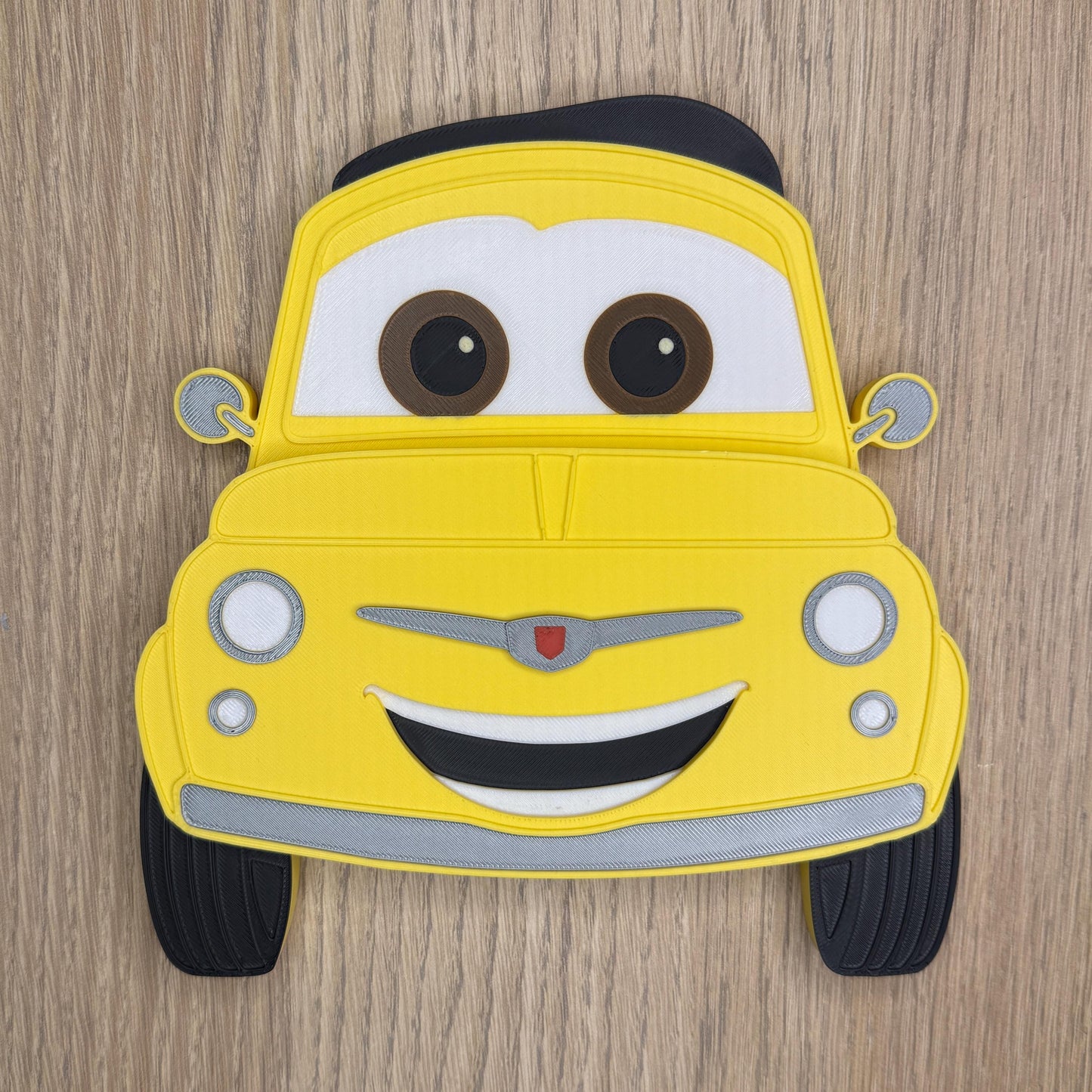 Luigi 3D Front View Wall Sign | Kids Bedroom Decor