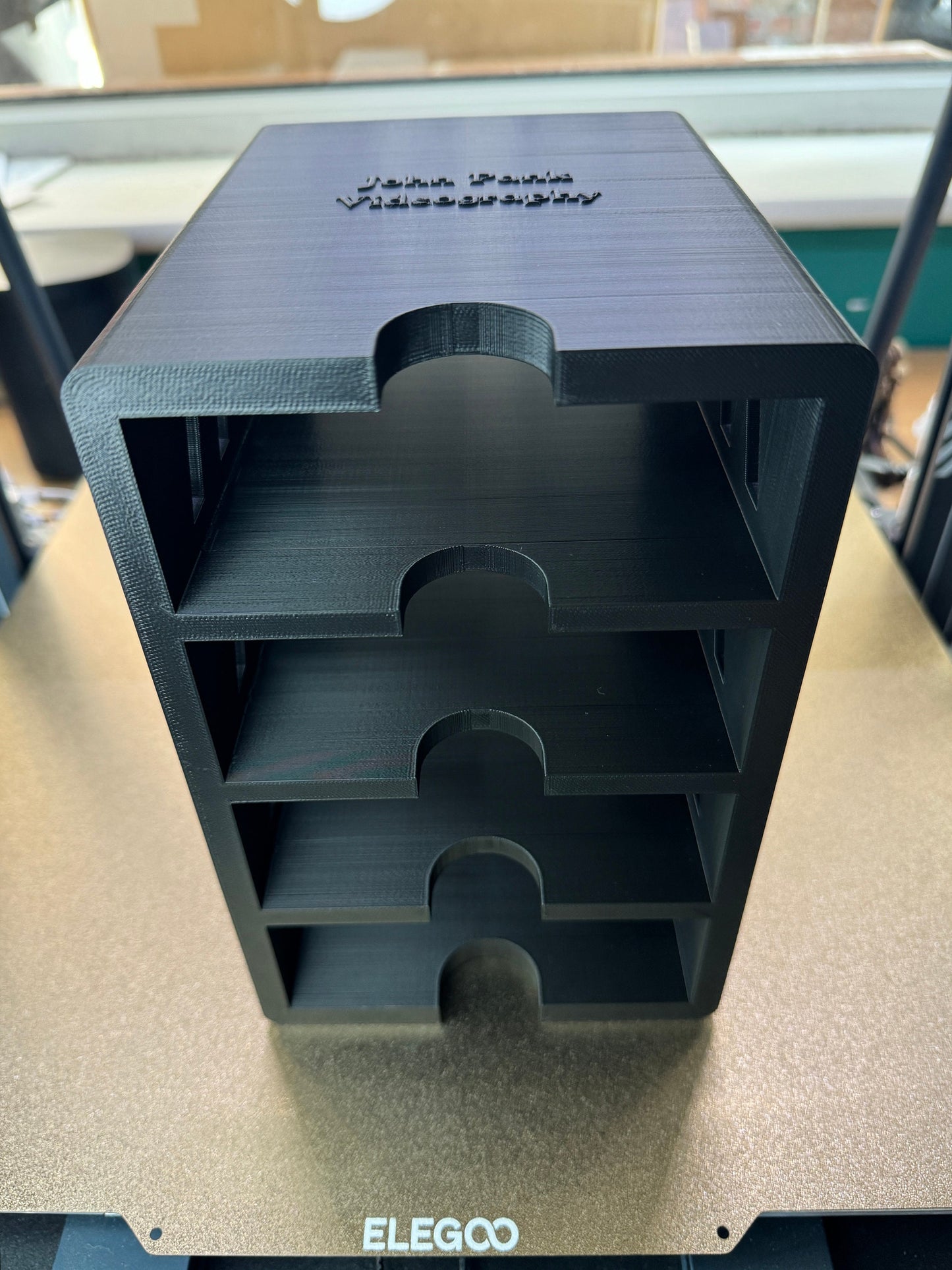 Personalised Display Shelf Unit for Seagate 8TB Expansion Hard Drive | Storage Rack Stand Caddy
