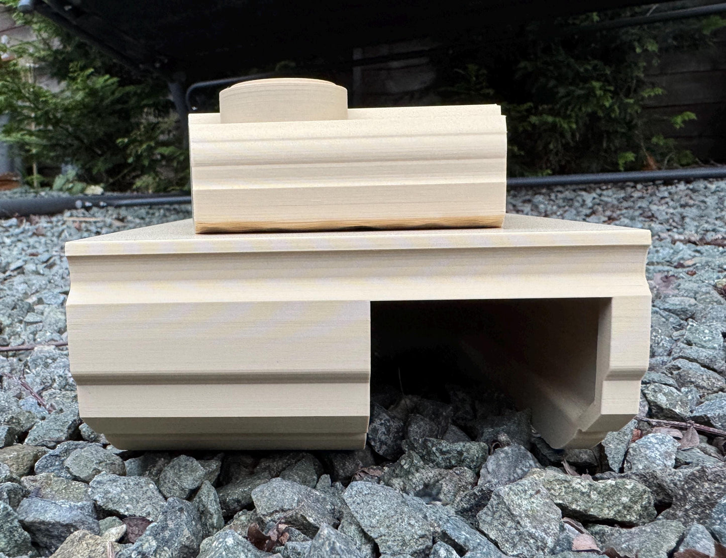 Reptile Tank Hide | 3D Printed Army Enclosure Decor for Snakes, Geckos, Lizards | 24cm Long Shelter/Cave/Home