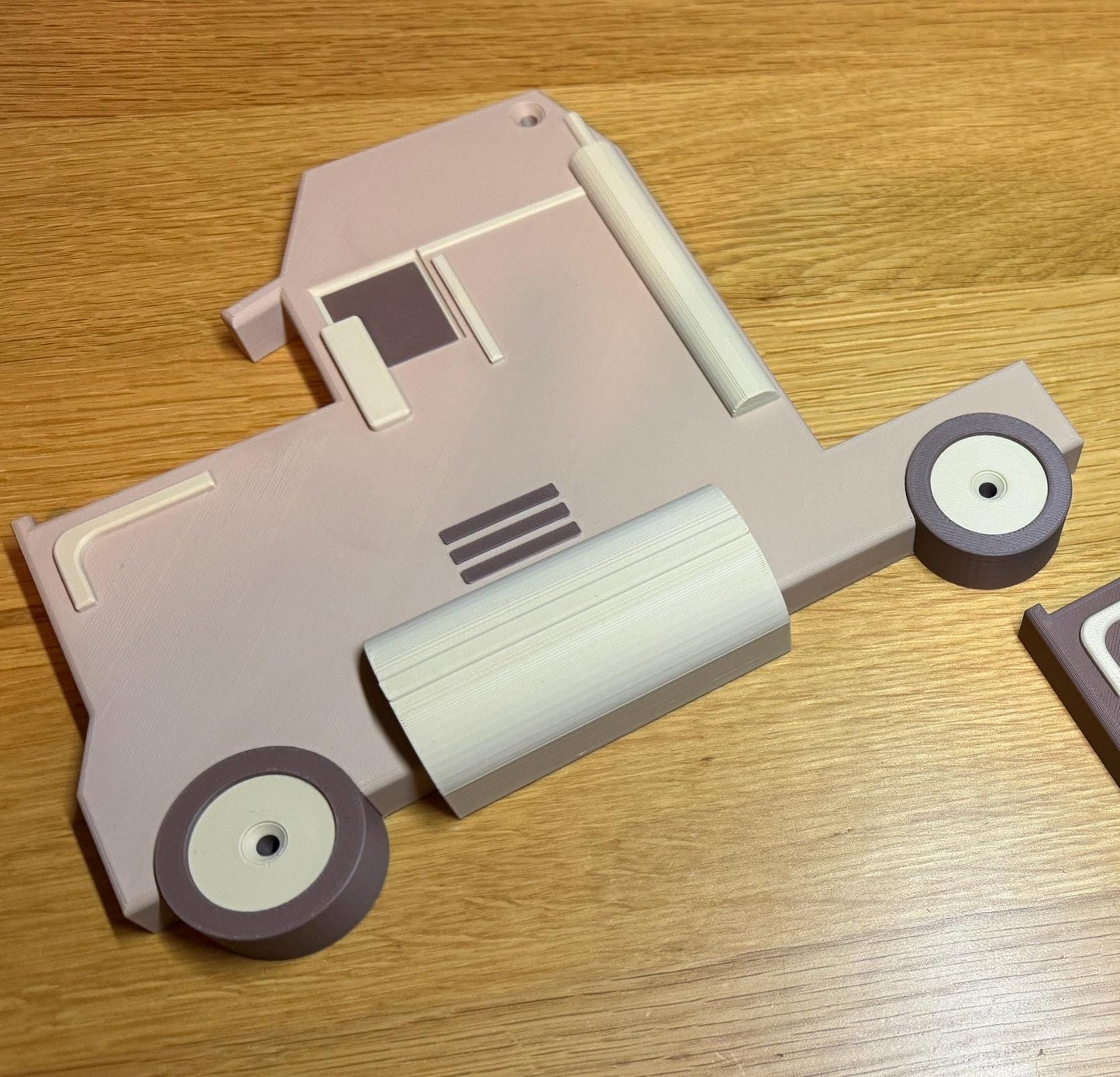 Truck & Wheels (NO SHELF) | Turn Any Shelf into A Truck | For Toy Car Storage Ideas | Wall Mounted