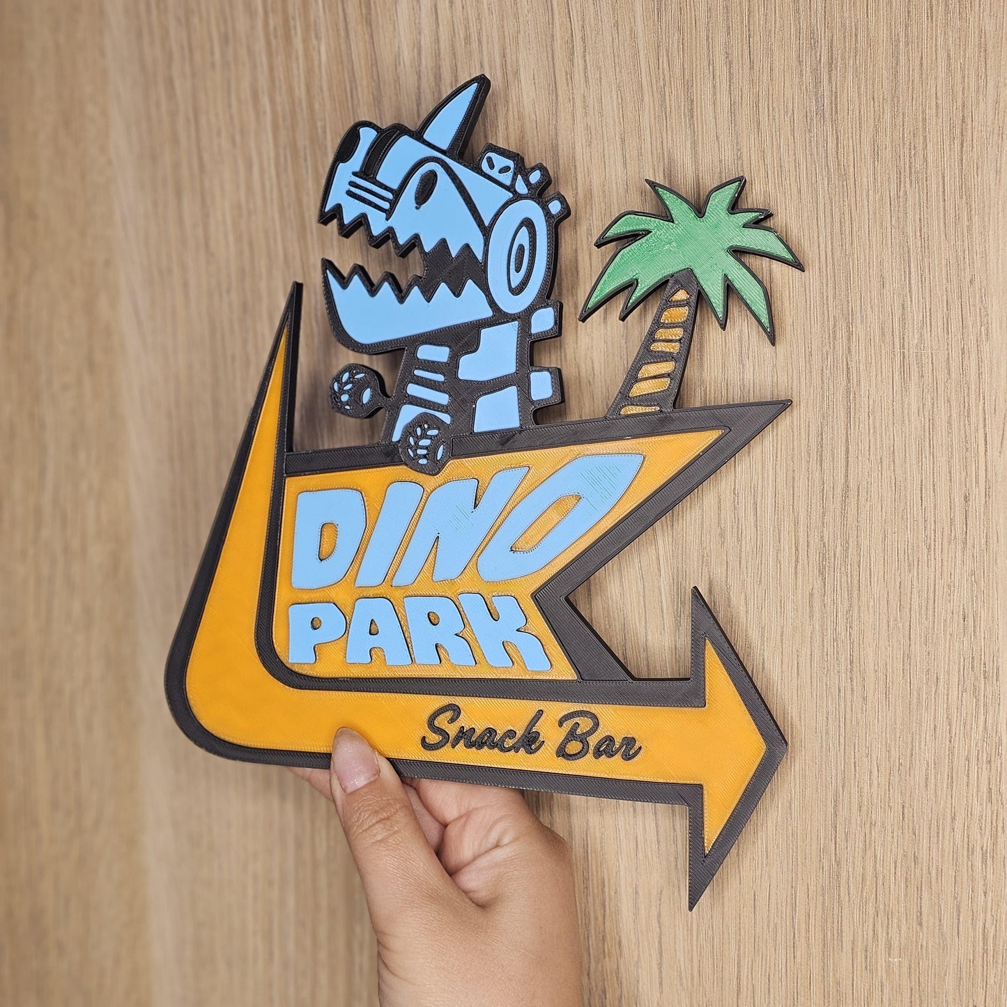 Dino Sign  | Kids Bedroom Decor