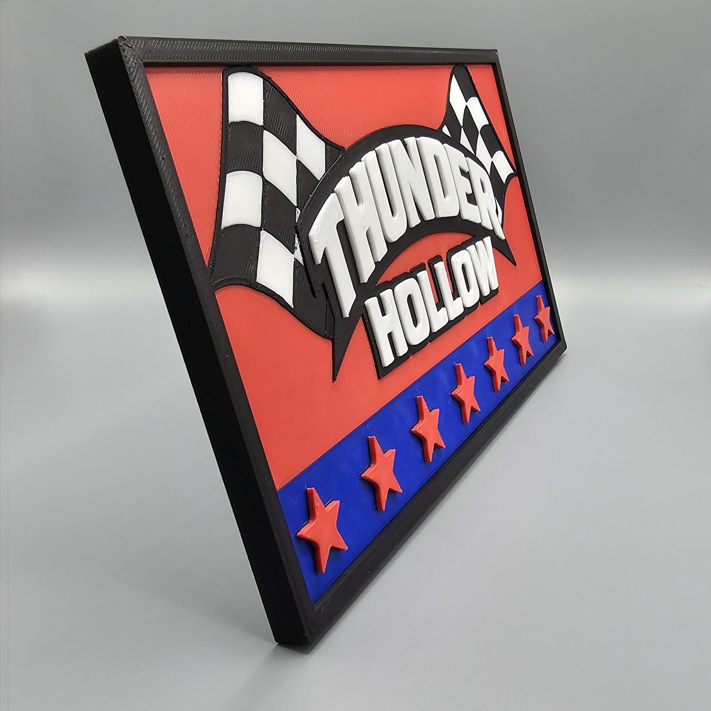 Thunder H Sign | Kids Bedroom Decor