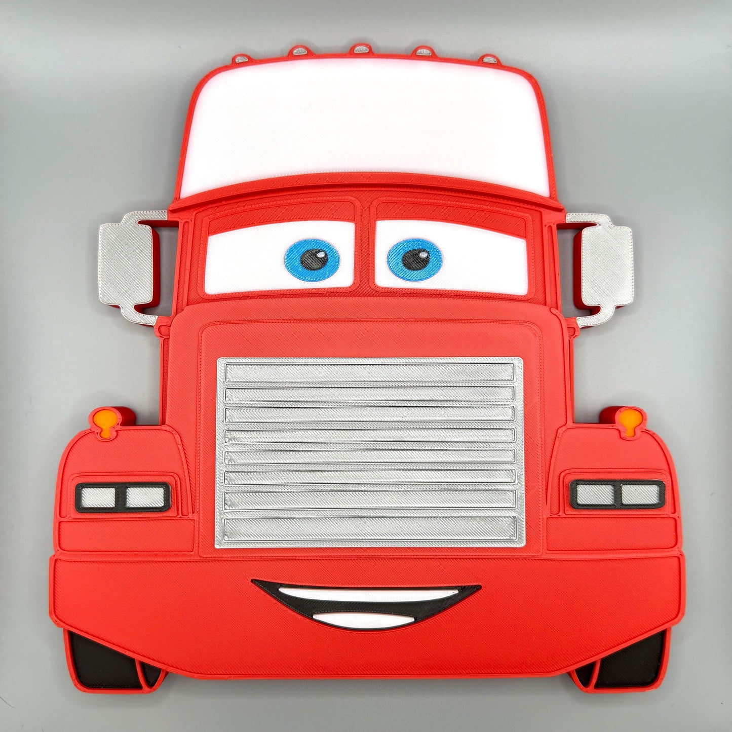 Mack 3D Front View Wall Sign | Kids Bedroom Decor