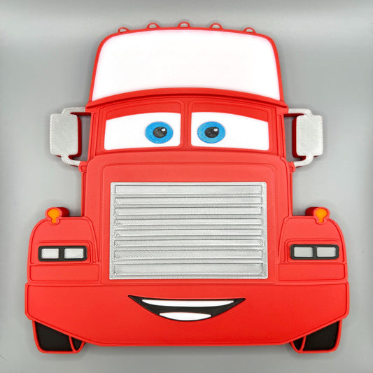 Mack 3D Front View Wall Sign | Kids Bedroom Decor