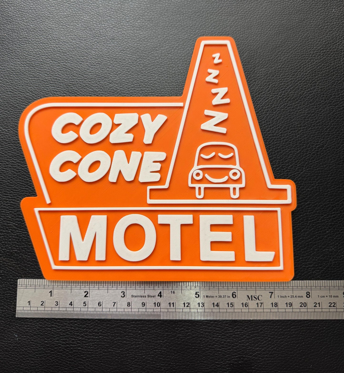 Cone Motel Sign | Kids Bedroom Decor