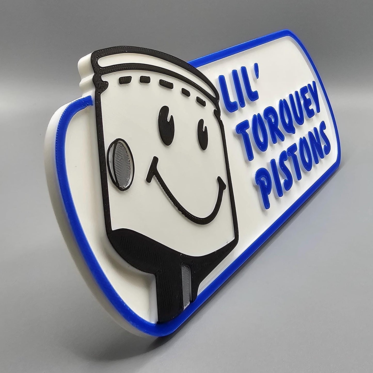 Torquey Pistons Sign | Kids Bedroom Decor