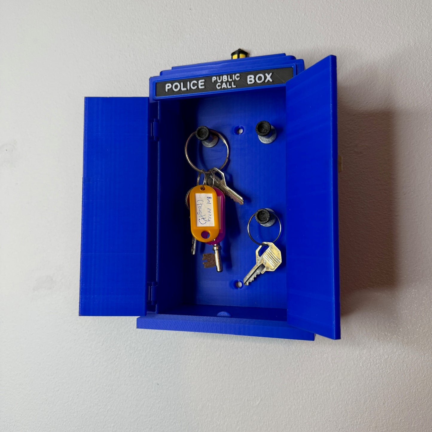 Tardis Key Storage Box | Wall Mounted