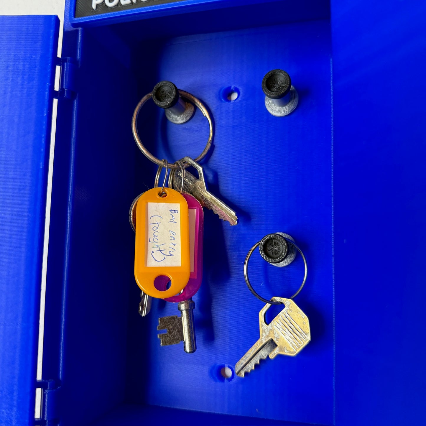 Tardis Key Storage Box | Wall Mounted