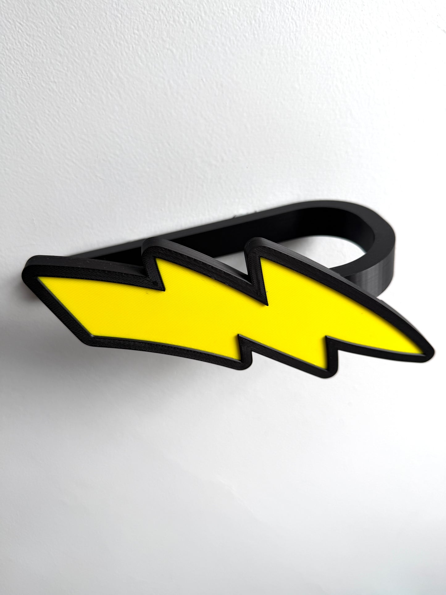 Lightning Bolt Curtain Holdbacks, Wall Mounted Tiebacks