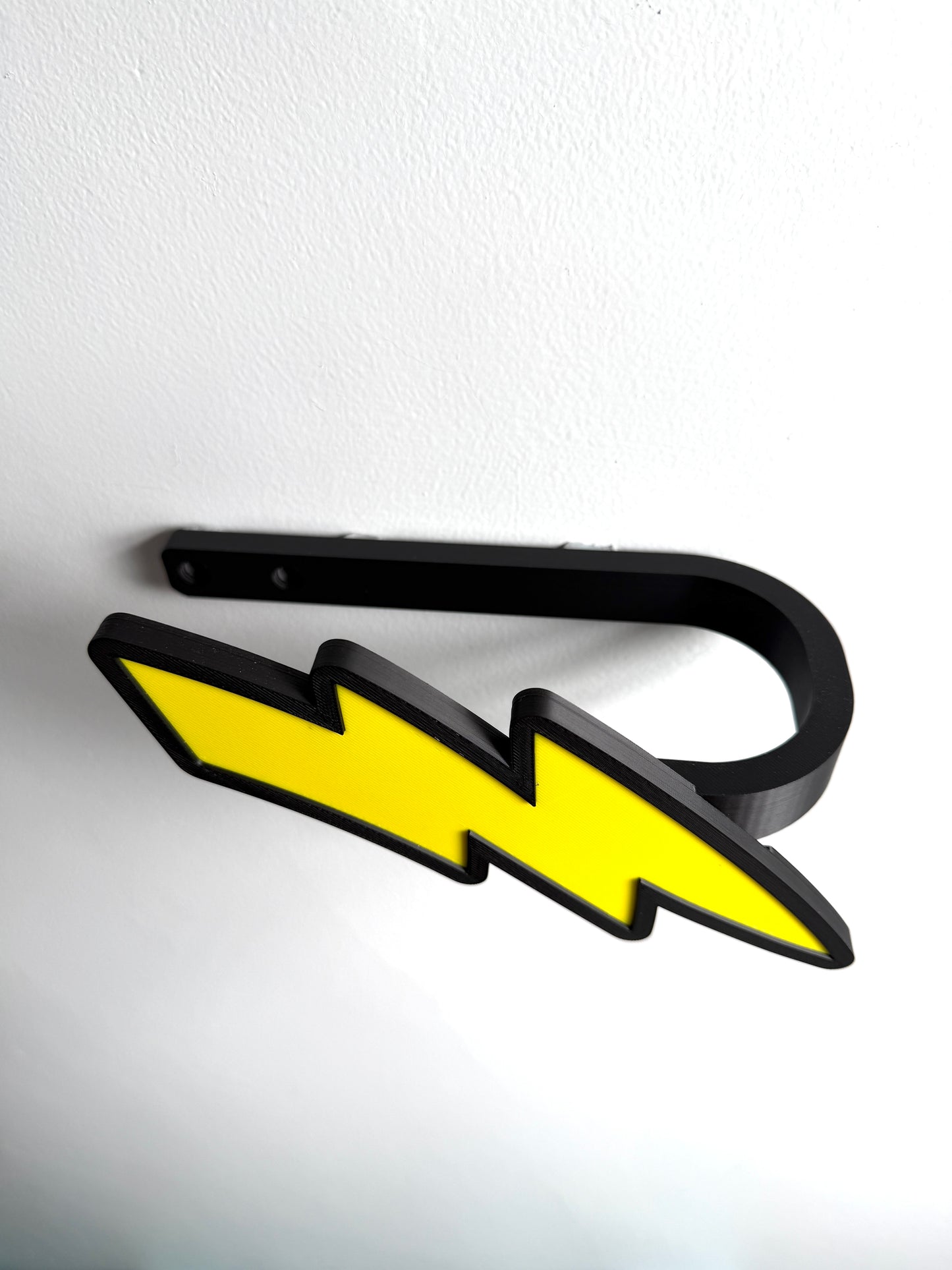 Lightning Bolt Curtain Holdbacks, Wall Mounted Tiebacks