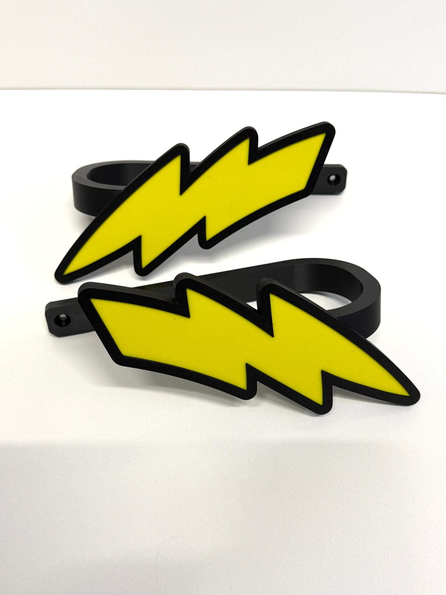Lightning Bolt Curtain Holdbacks, Wall Mounted Tiebacks