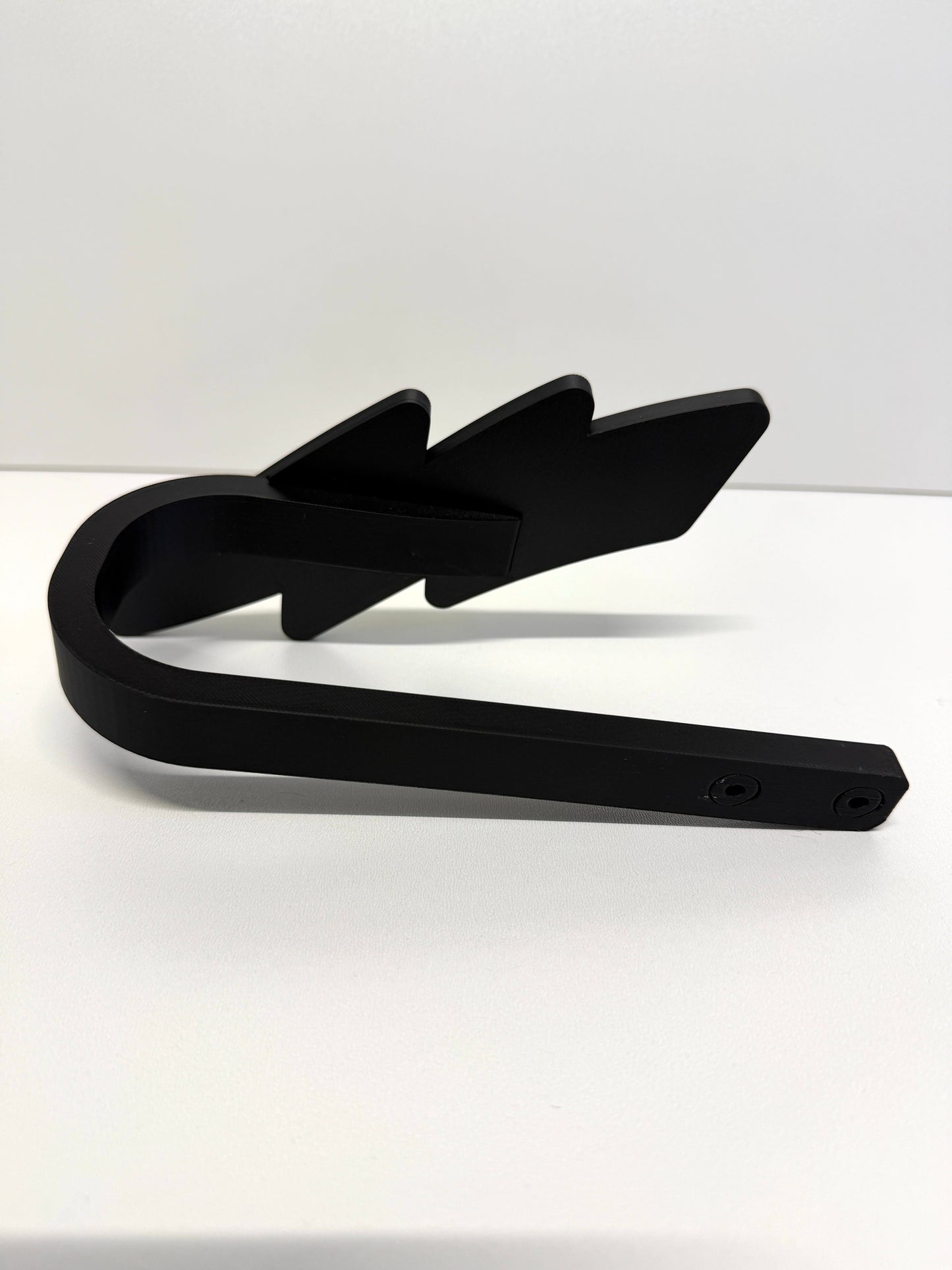 Lightning Bolt Curtain Holdbacks, Wall Mounted Tiebacks