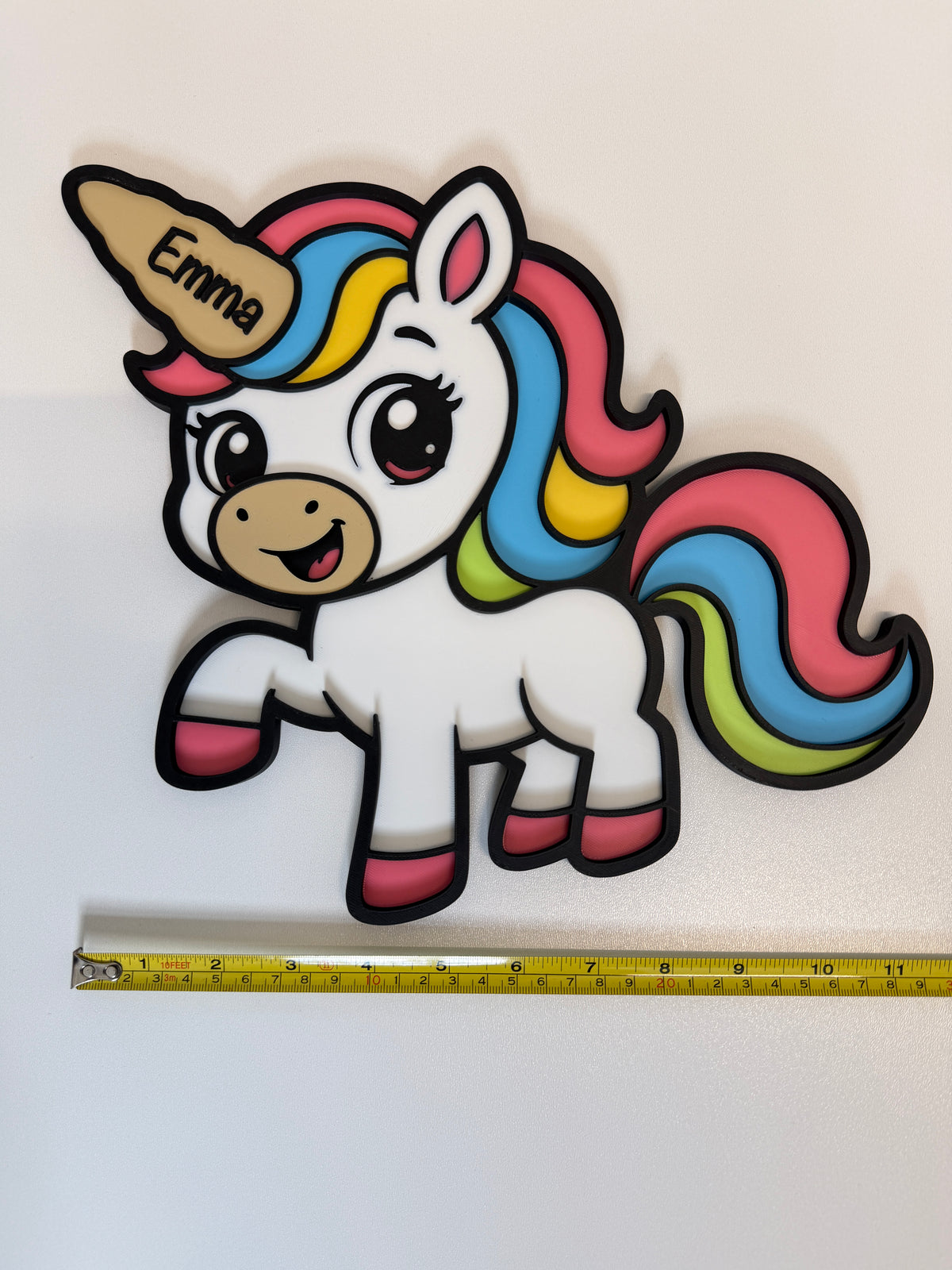 Personalised Unicorn Sign | Kids Bedroom Decor