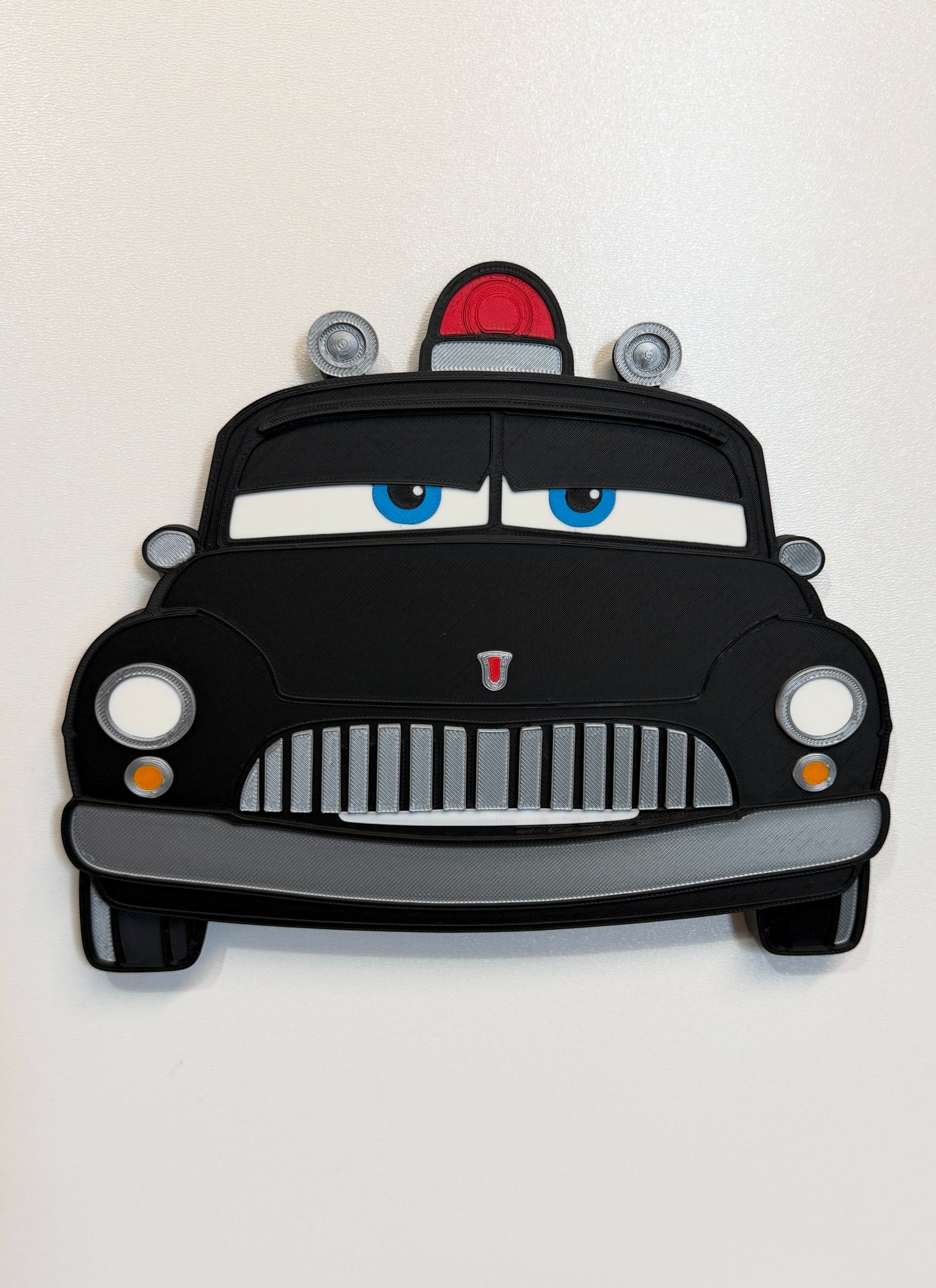 Sheriff 3D Front View Wall Sign | Kids Bedroom Decor