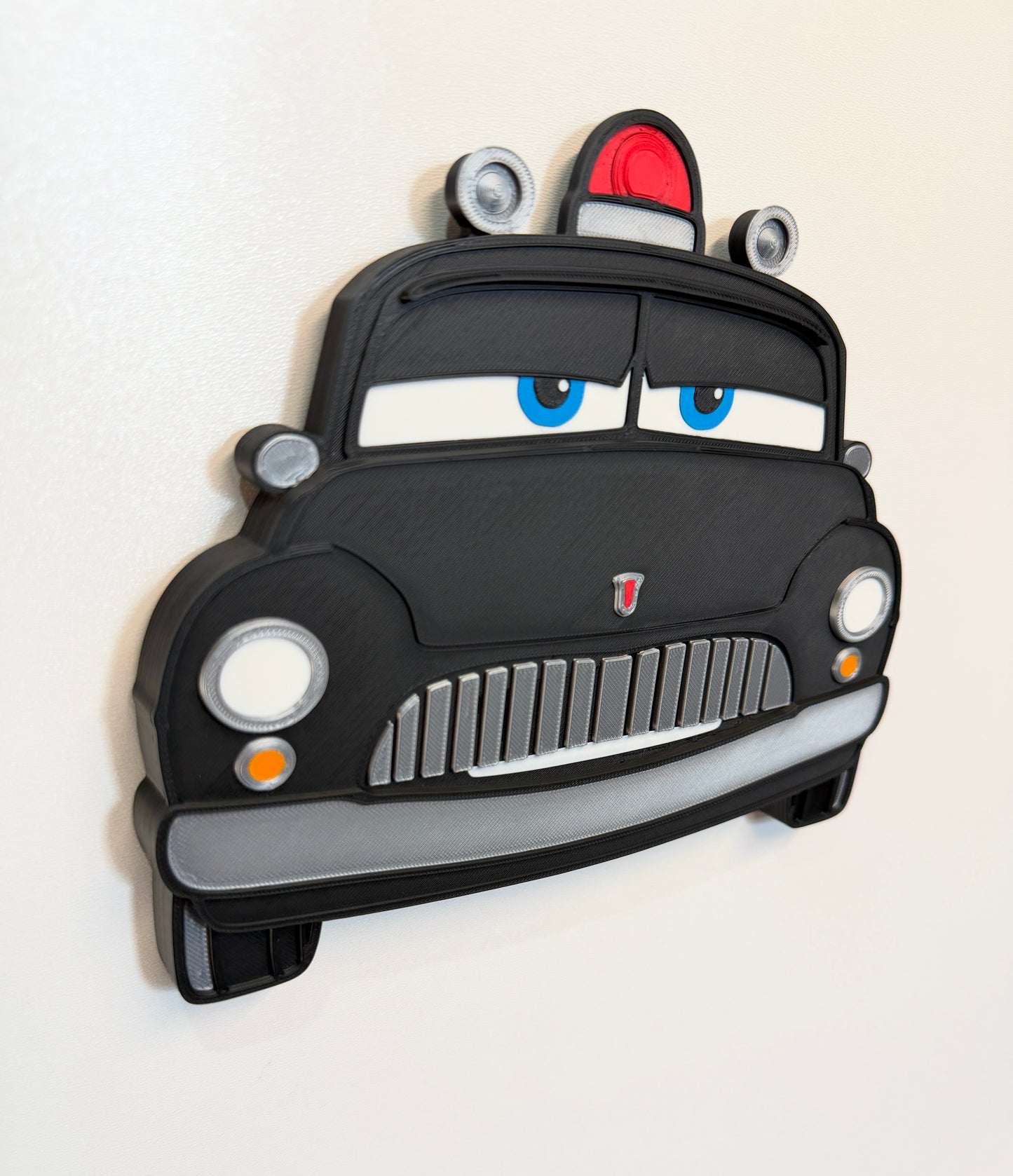 Sheriff 3D Front View Wall Sign | Kids Bedroom Decor