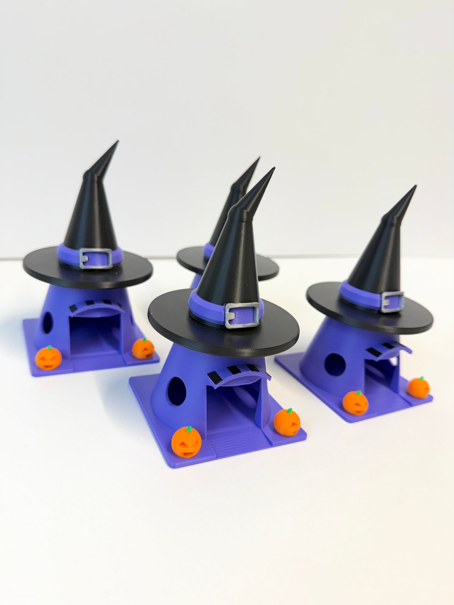Halloween Themed Mini Cone Motel Decorations 13cm Tall | Car Themed Decoration | Fits Most Mini Racers