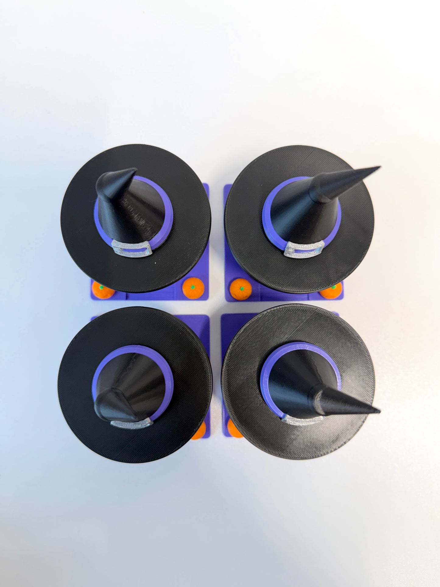 Halloween Themed Mini Cone Motel Decorations 13cm Tall | Car Themed Decoration | Fits Most Mini Racers