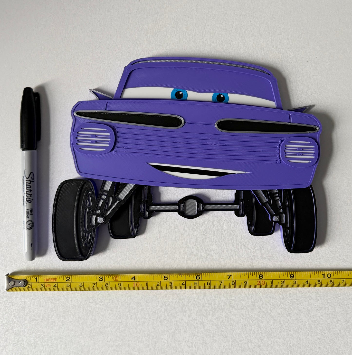 Ramone Front View Wall Sign | Kids Bedroom Decor