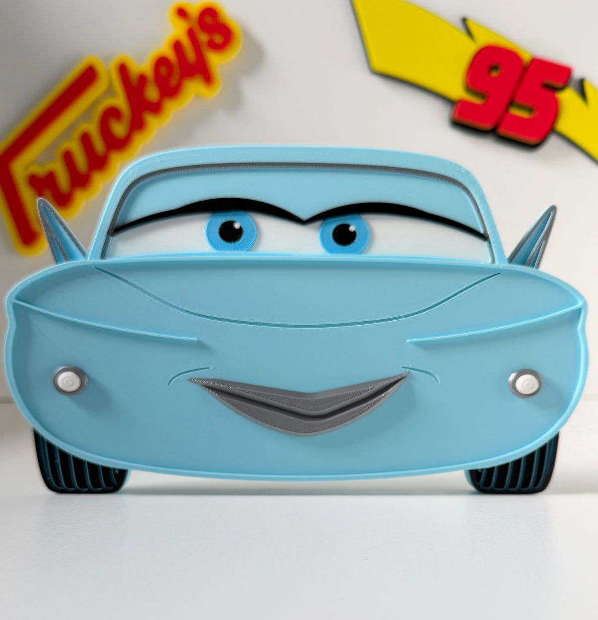 Flo Front View Wall Sign | Kids Bedroom Decor