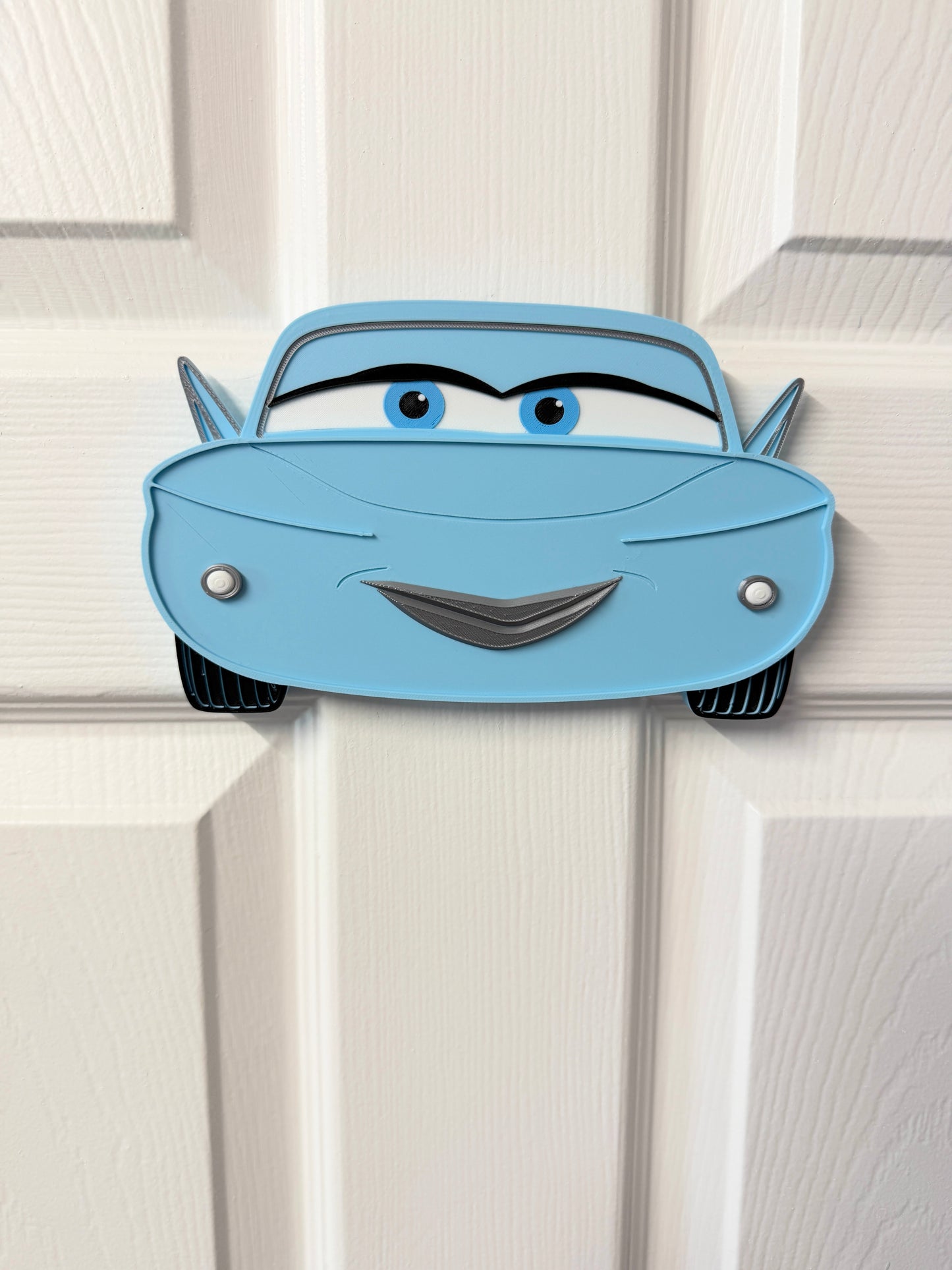 Flo Front View Wall Sign | Kids Bedroom Decor