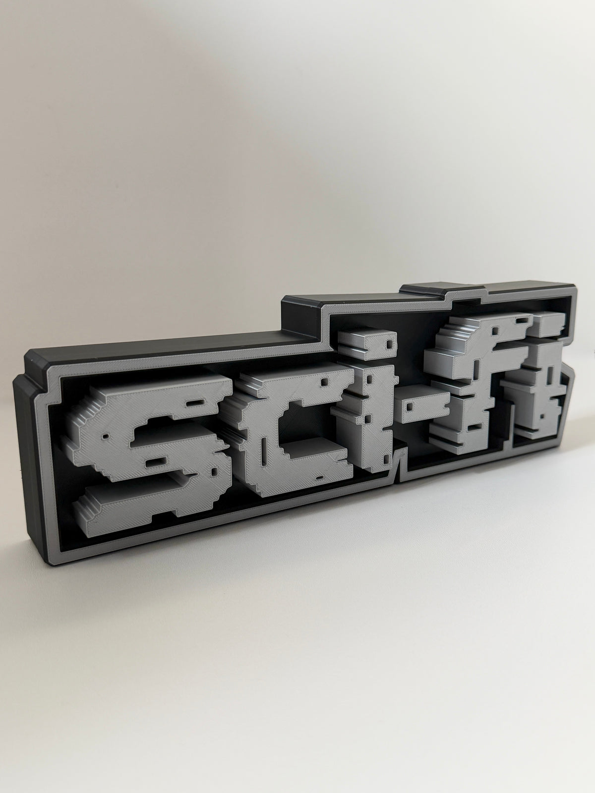 Sci-FI Shelf Sign 27cm/10.5inch | Movie Collection Display | Film Room Decor