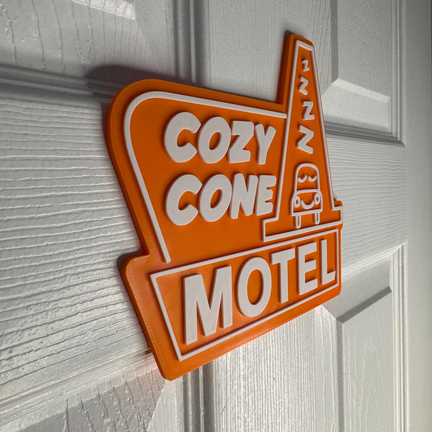 Cone Motel Sign | Kids Bedroom Decor