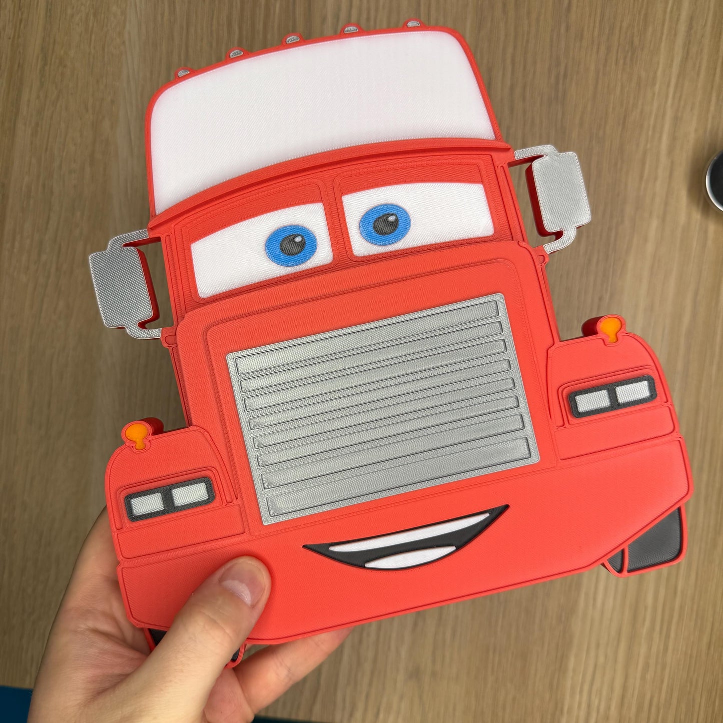 Mack 3D Front View Wall Sign | Kids Bedroom Decor